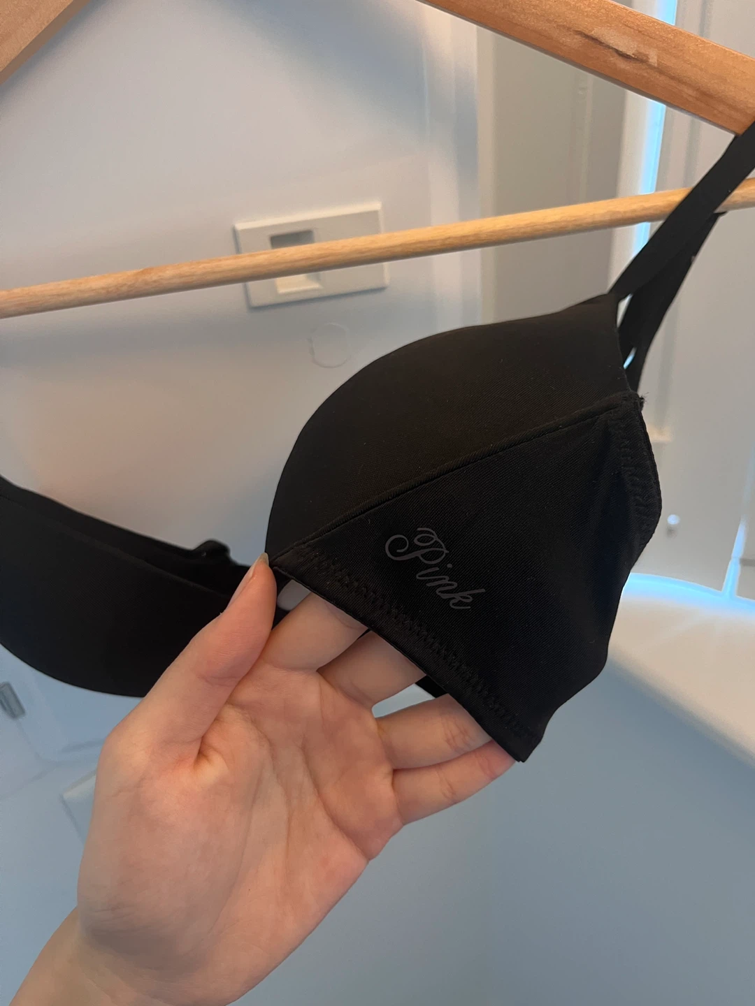 Victoria's Secret Pink Push-Up Bra in Black
