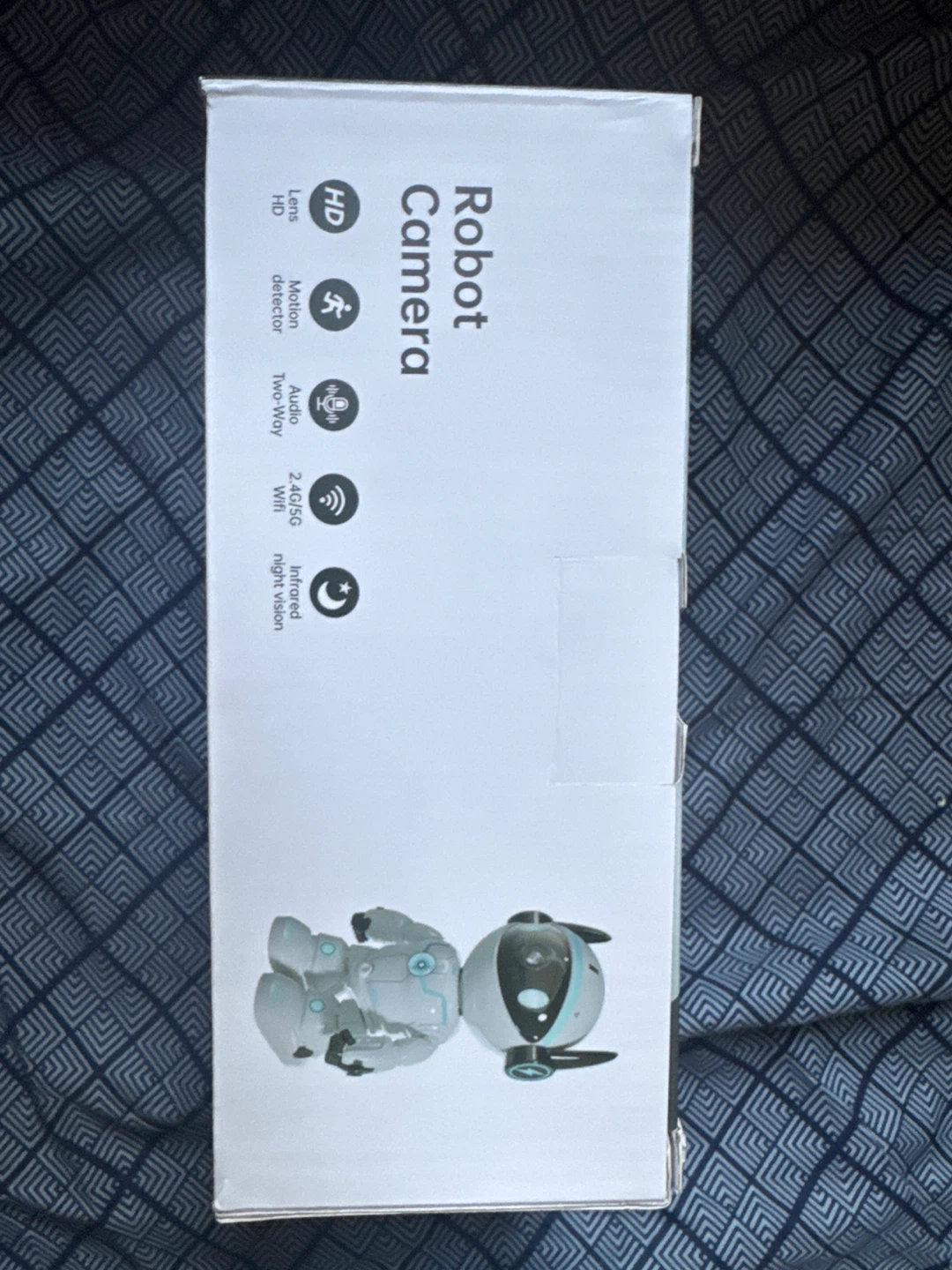 Robot Camera with HD, Motion Detection, and Two-Way Audio - photo 2