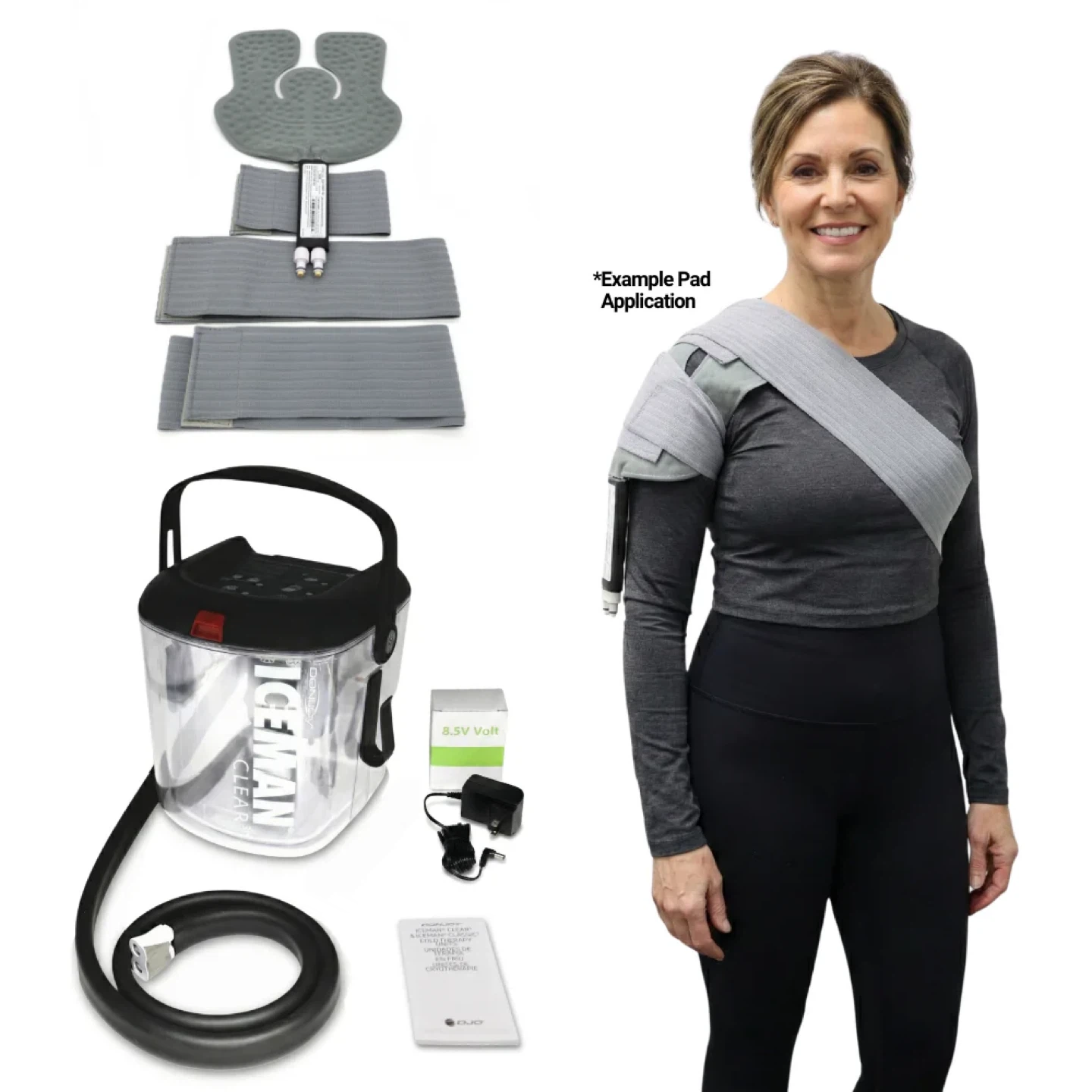 DonJoy IceMan Clear 3 Cooling Therapy System