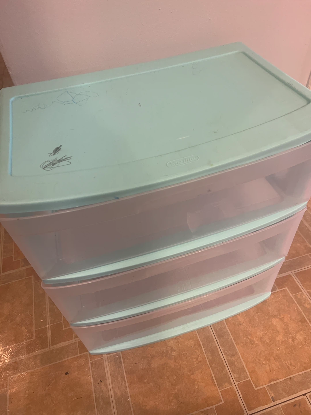 Sterilite 3-Drawer Plastic Storage Unit - photo 2
