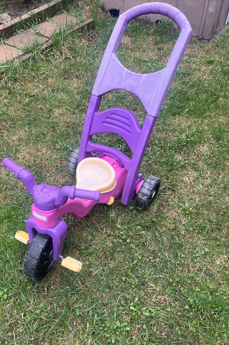 Kids Tricycle with Push Handle - photo 2