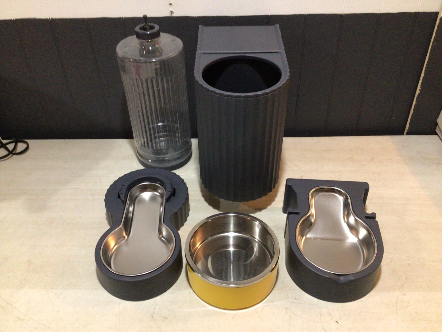 Dog and cat ..Food Feeder and Water Dispenser
