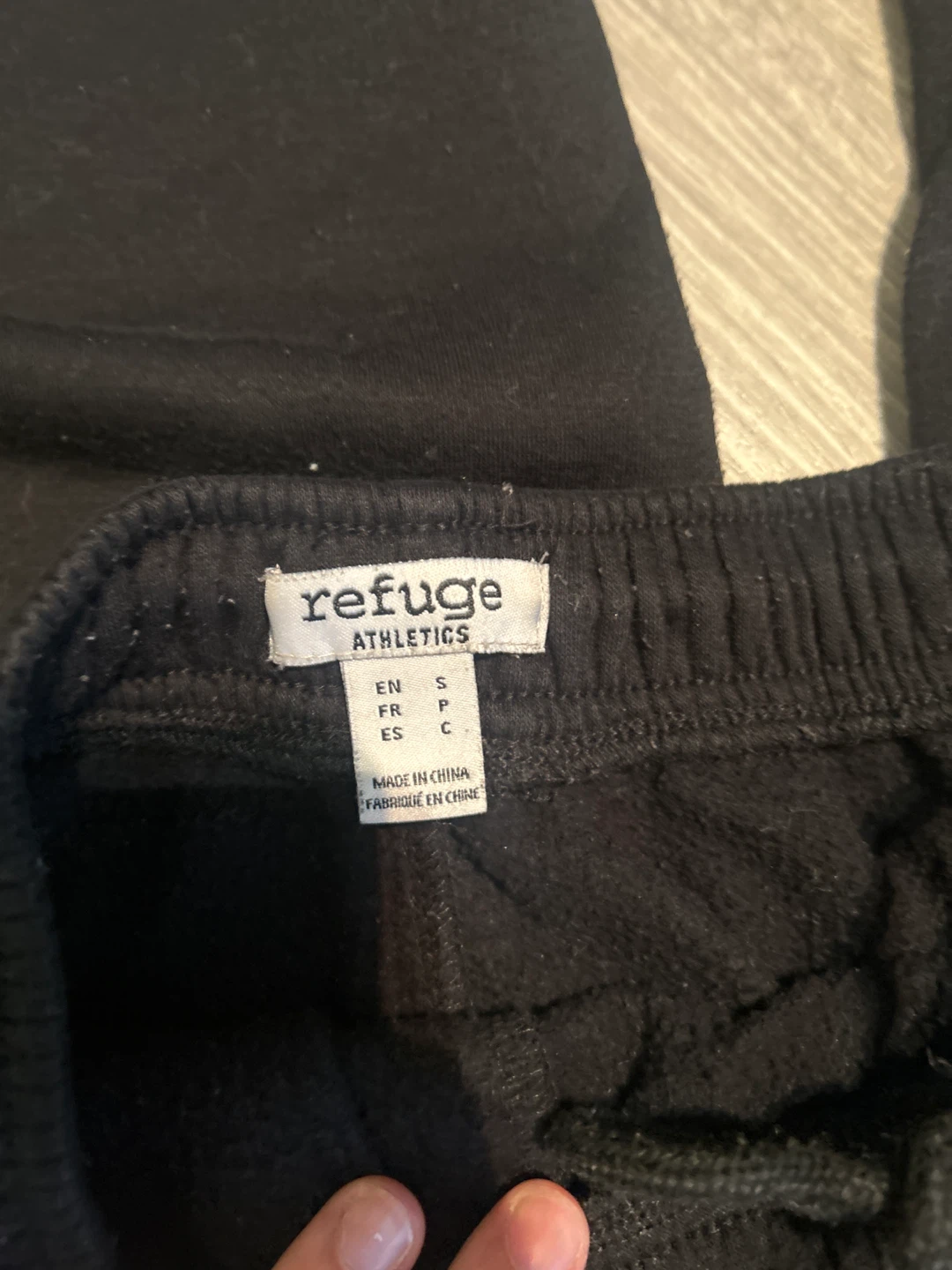 Refuge Athletics Black Pullover and Pants Set - Size S - photo 2