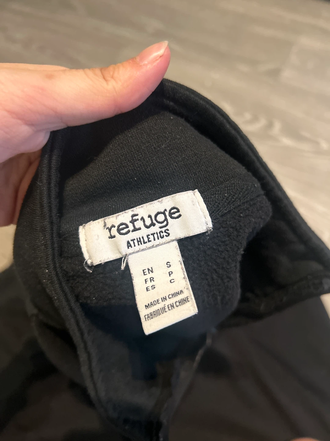 Refuge Athletics Black Pullover and Pants Set - Size S - photo 3