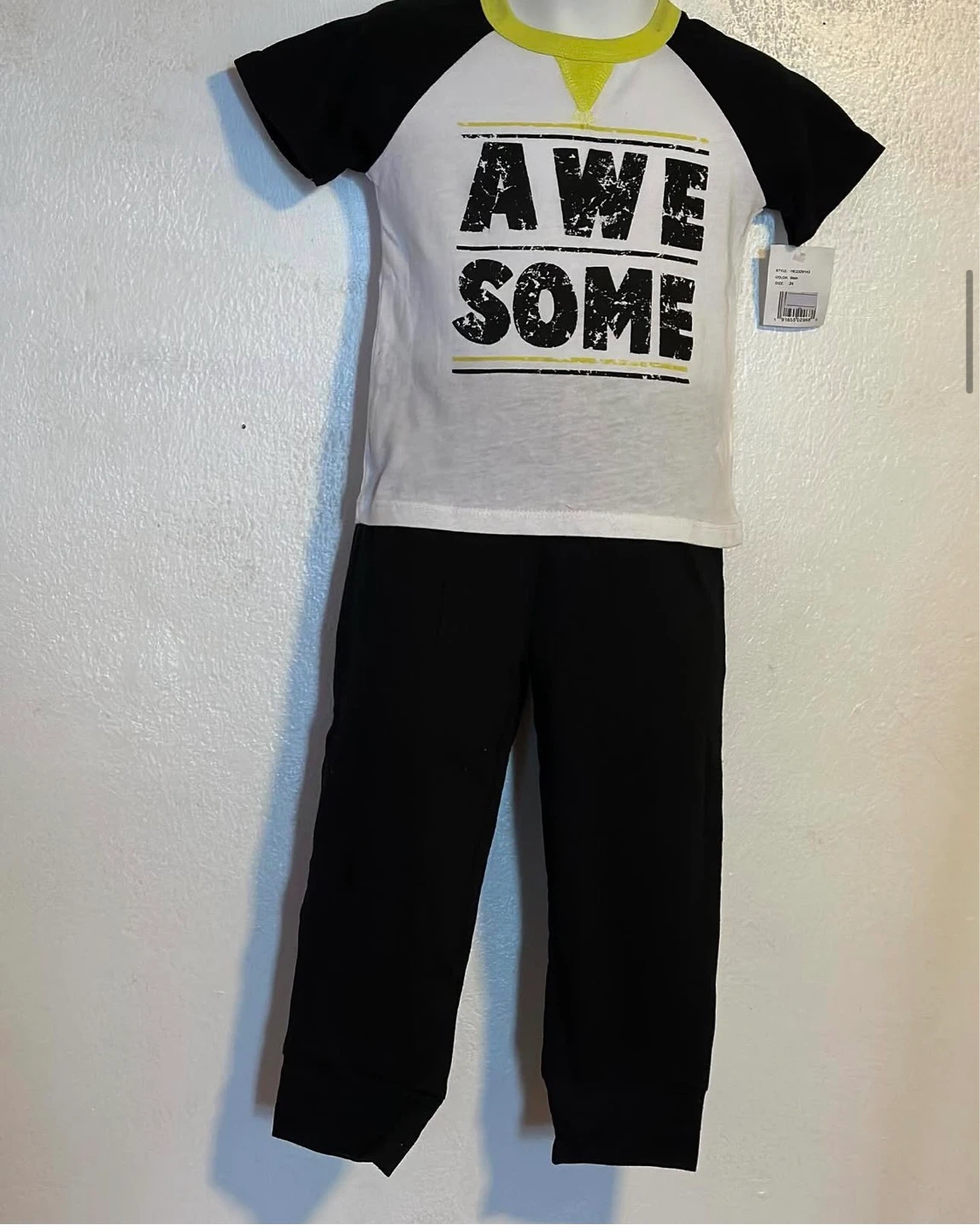 BOYS 2PC JOGGERS SUITE (SIZE:24 MONTHS)