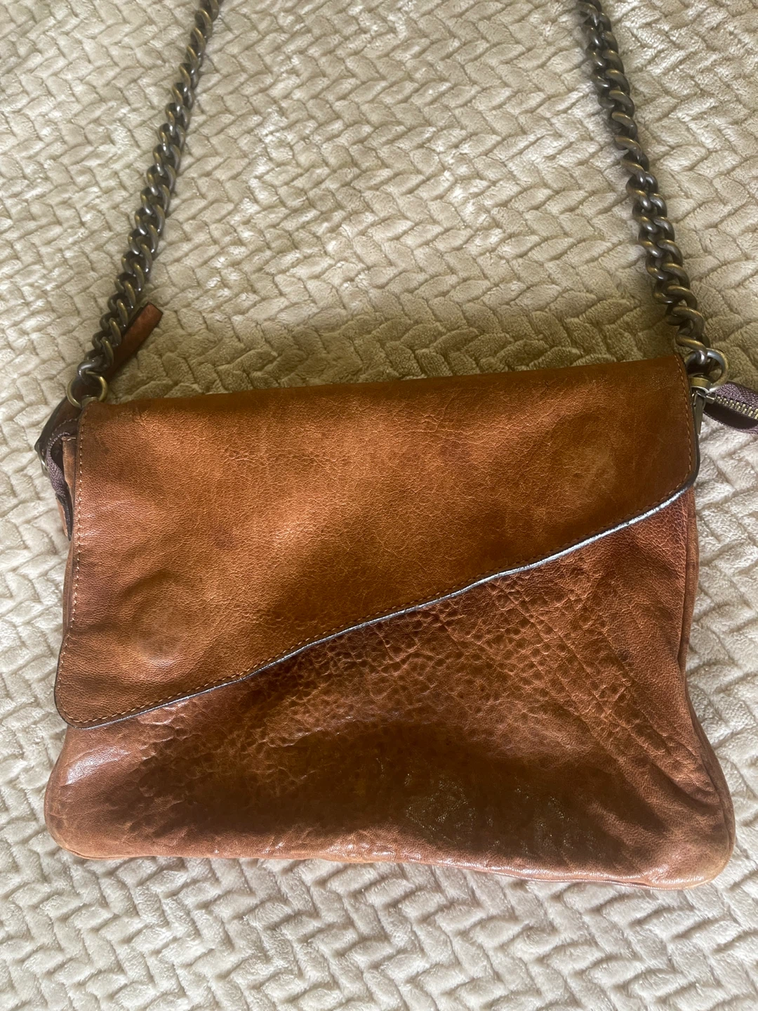Maxon Collection Genuine Leather Shoulder Bag
