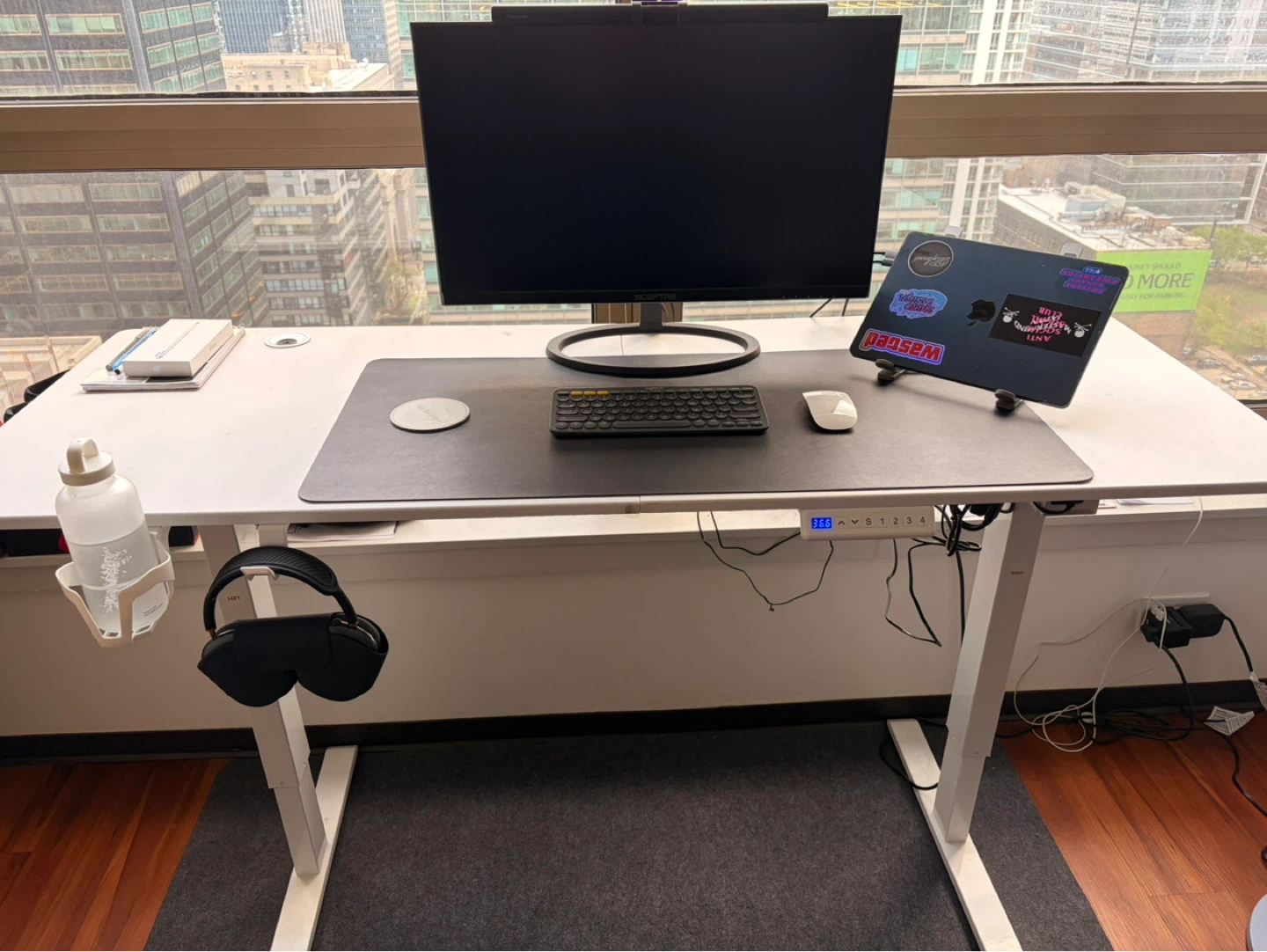 Standing Desk with Electric Height Adjustment - photo 2