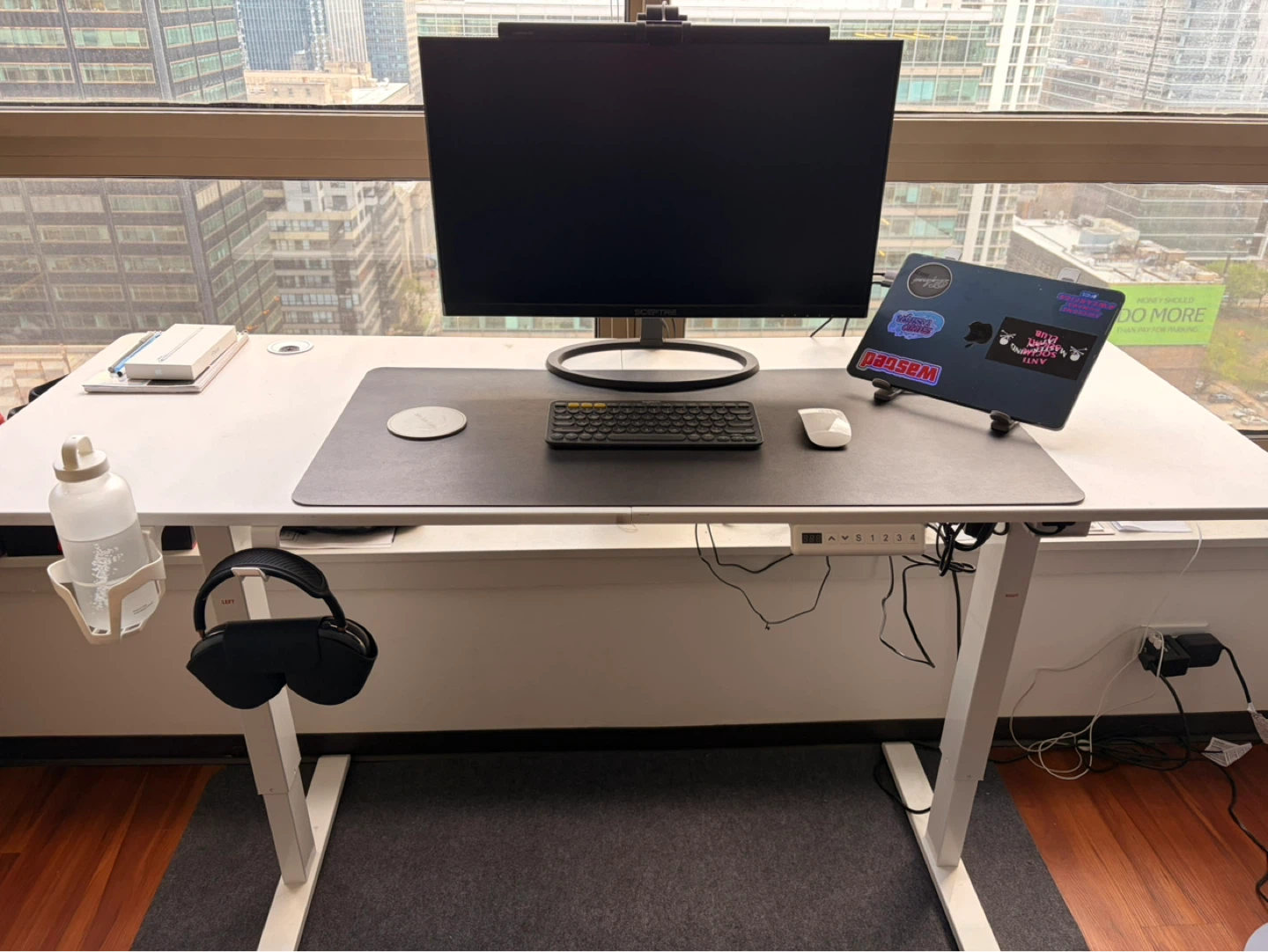 Standing Desk with Electric Height Adjustment - photo 3