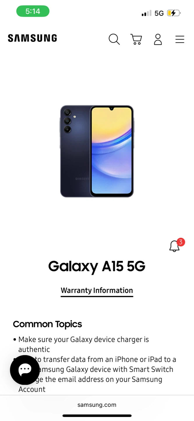 Brand New Samsung Galaxy A15 5G Smartphone - photo 5