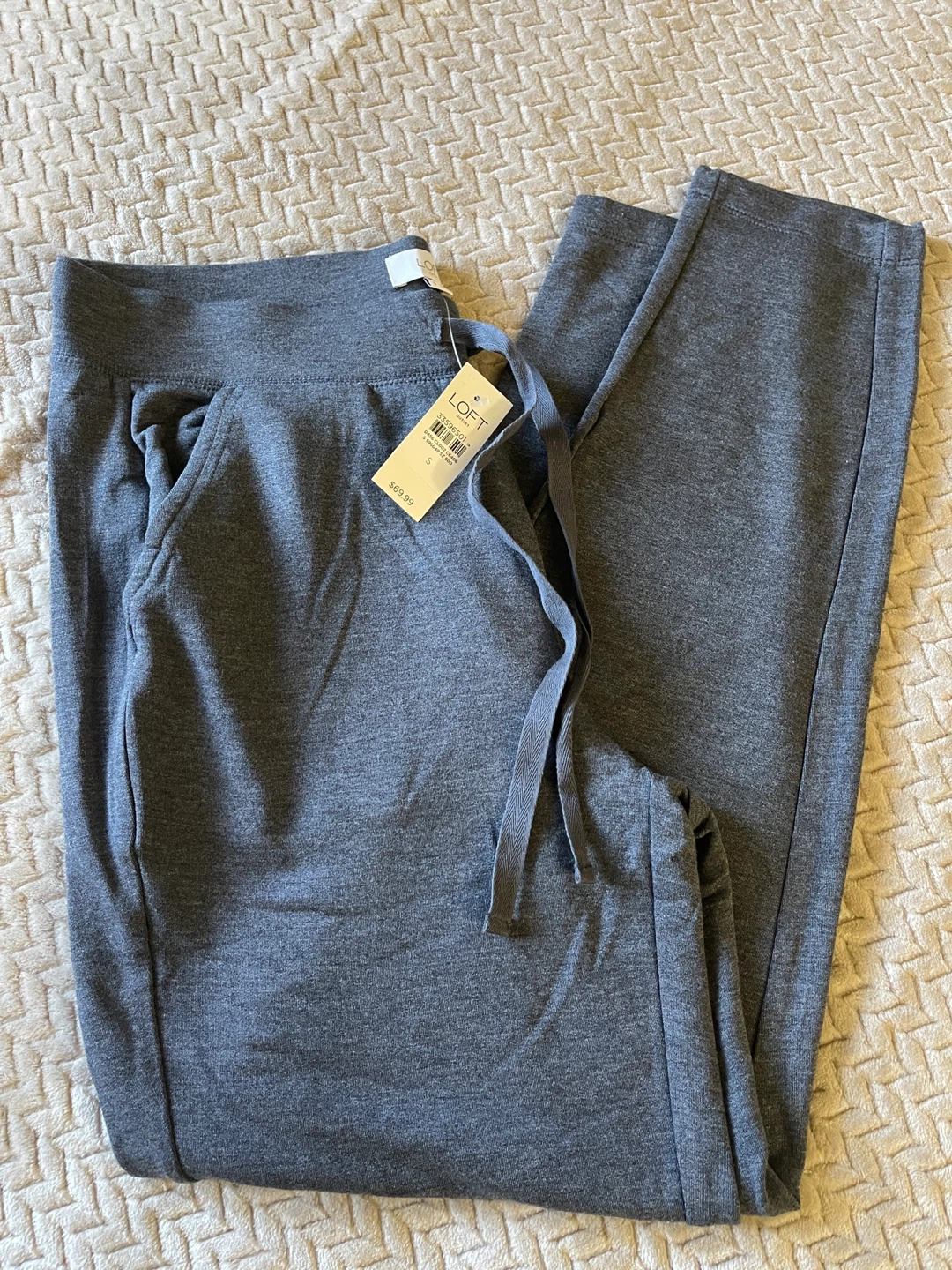 LOFT Outlet Women's Gray Sweatpants Size S - photo 3