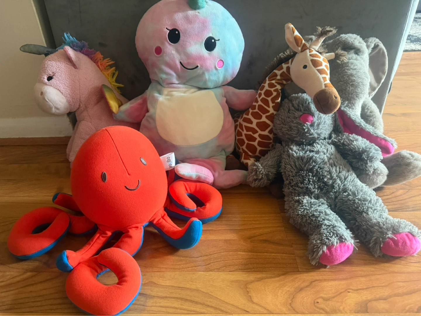 Assorted Plush Stuffed Animals