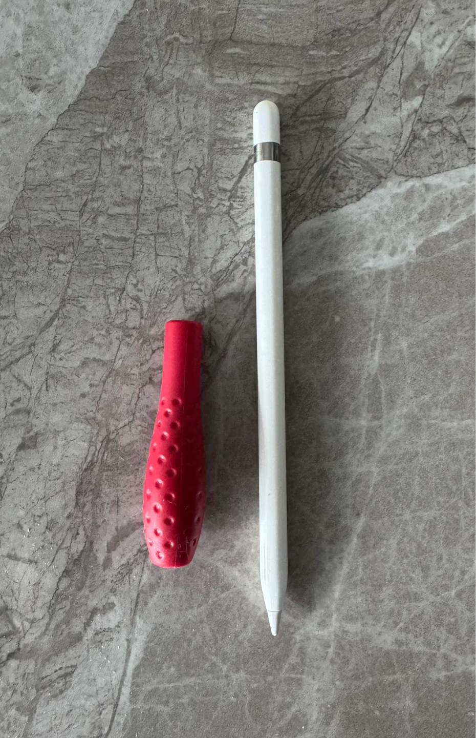 Apple Pencil (1st Gen) with Red Grip - photo 3