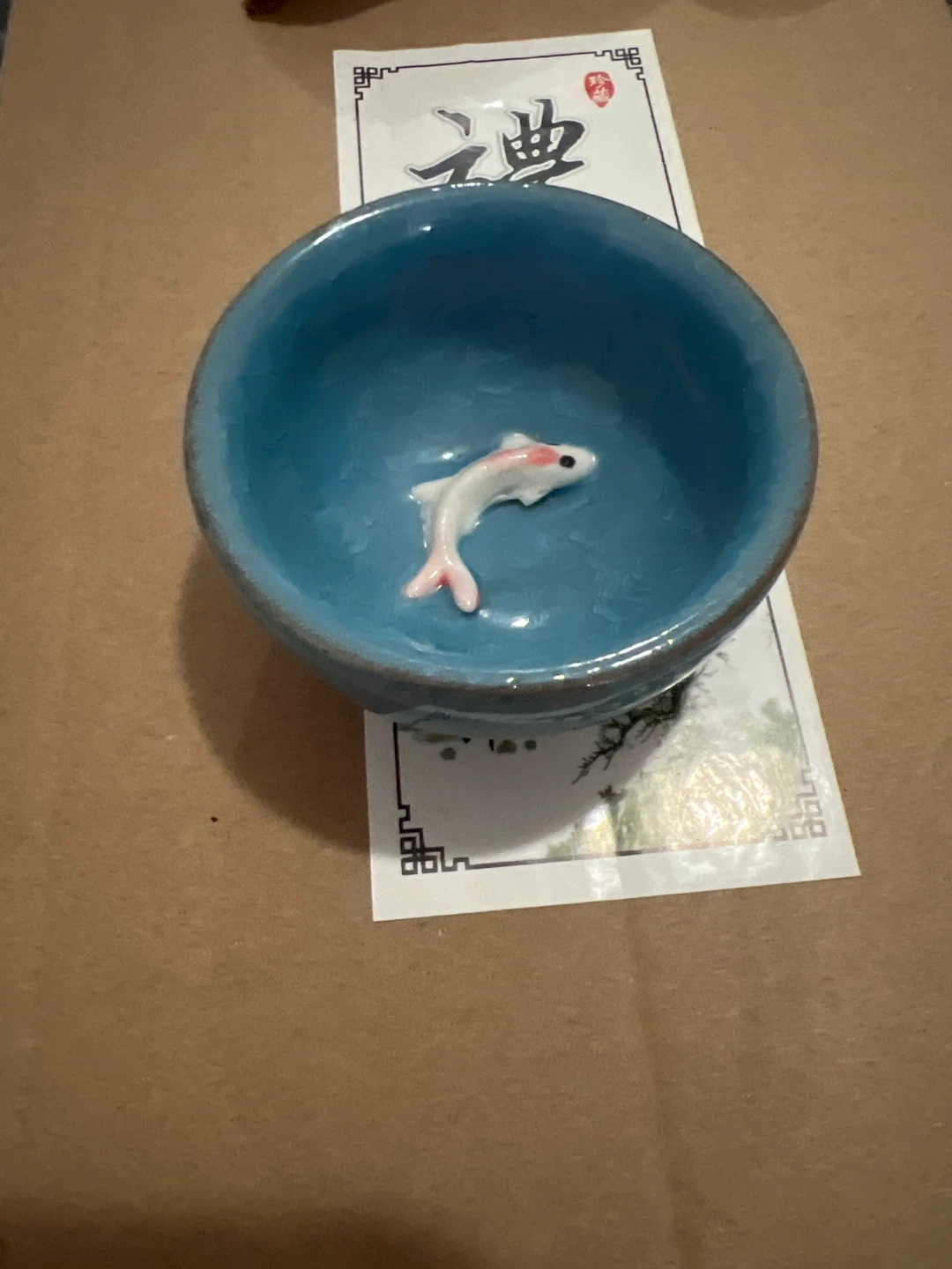 Set of 5 Ceramic Koi Fish Mini Bowls - photo 5