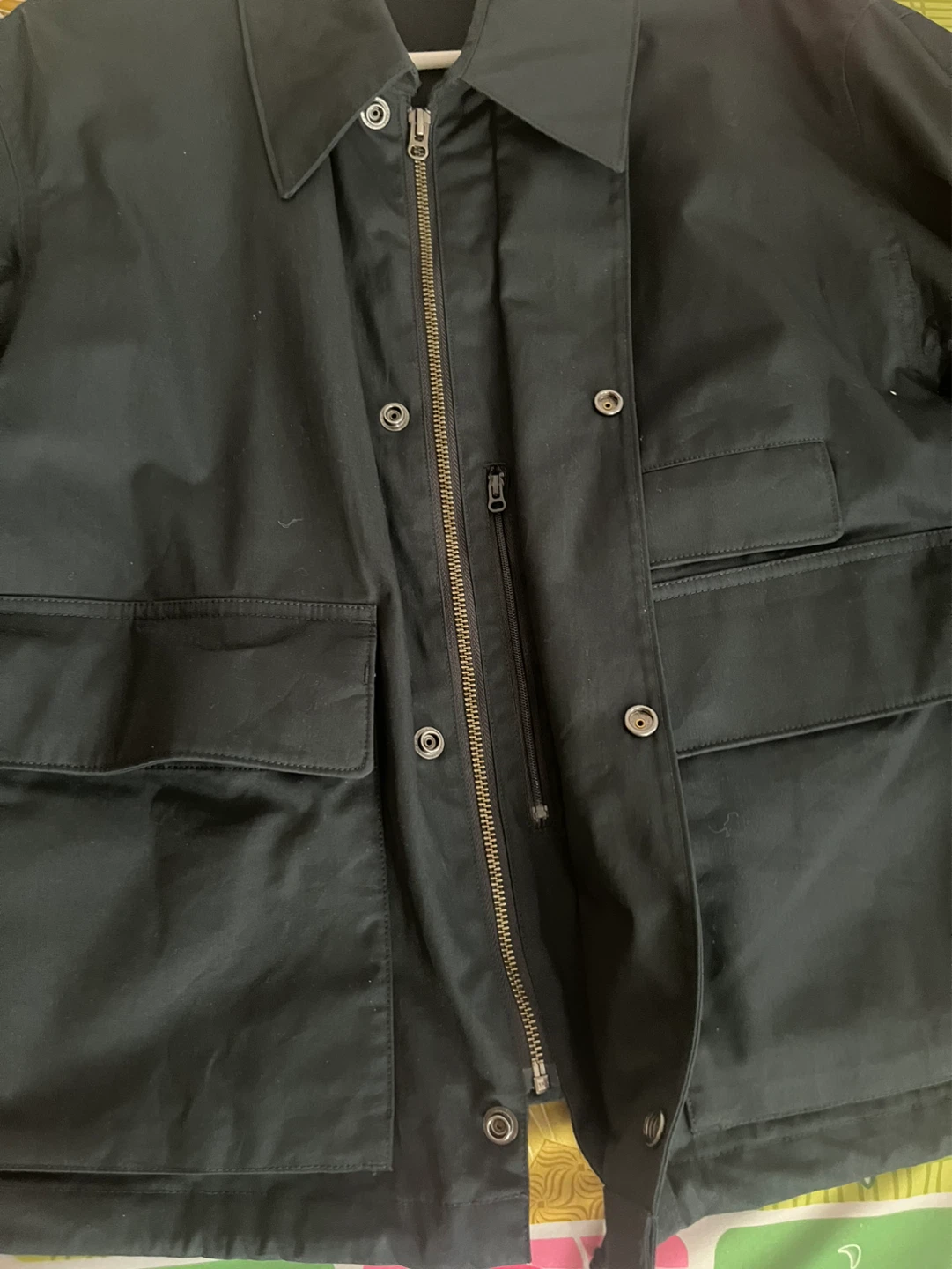 Uniqlo U Utility Short Blouson Jacket - Blue Size XS Unisex - photo 3