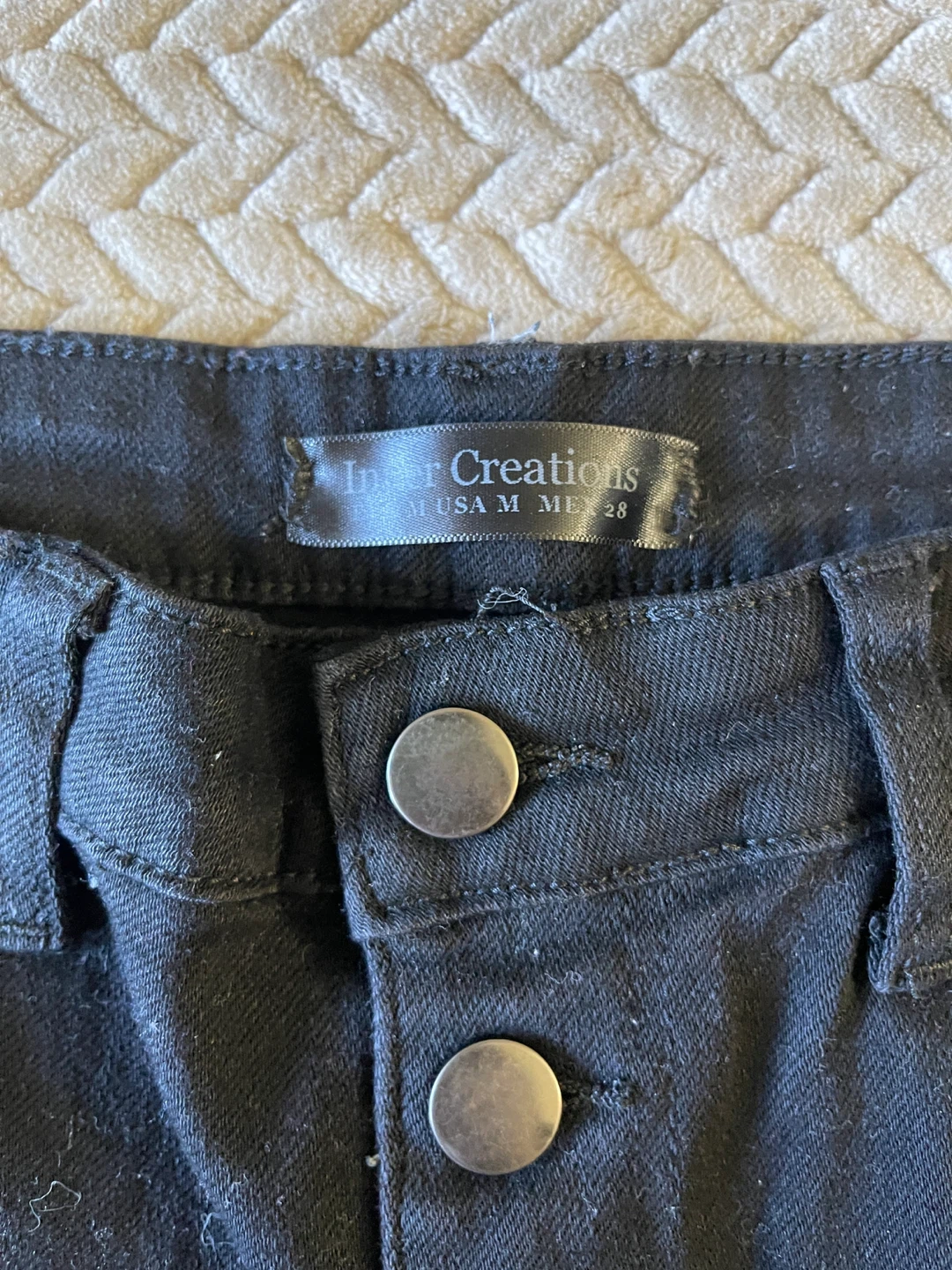 Inner Creations Black Distressed Skinny Jeans - photo 2
