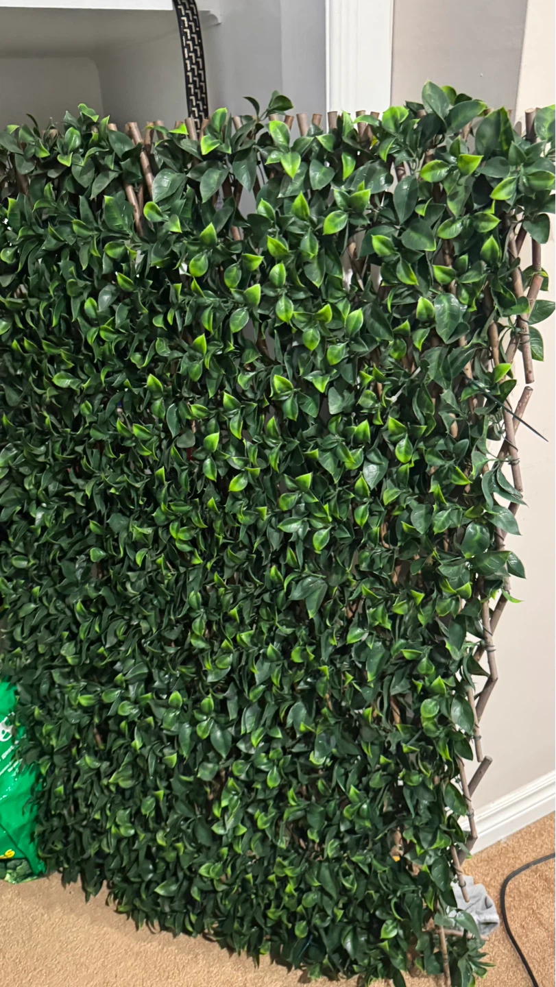 Artificial Leaf Privacy Screen Fence X2