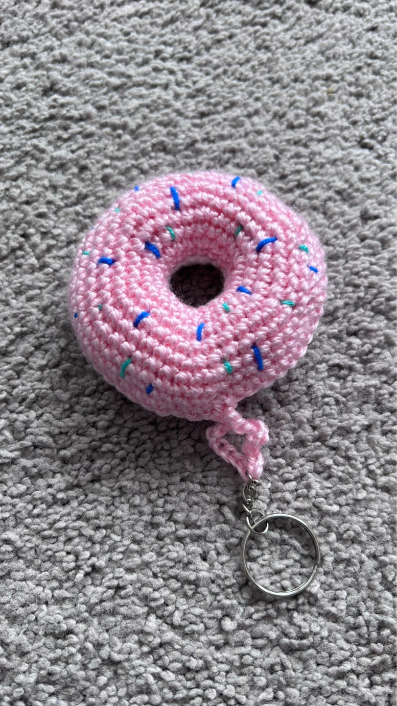 Crocheted Donut Keychains (Set of 5) - photo 5