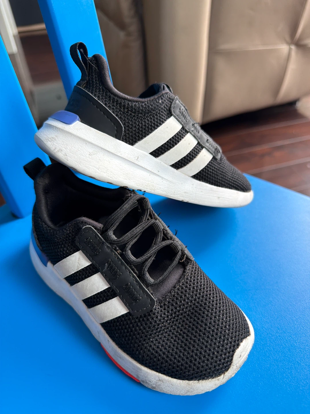 Adidas Kids Black Sneakers