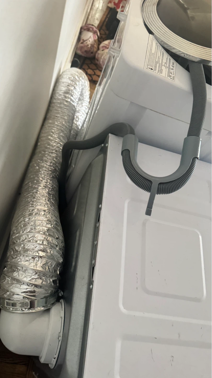 BLACK+DECKER Portable Clothes Dryer and costway washer - photo 3