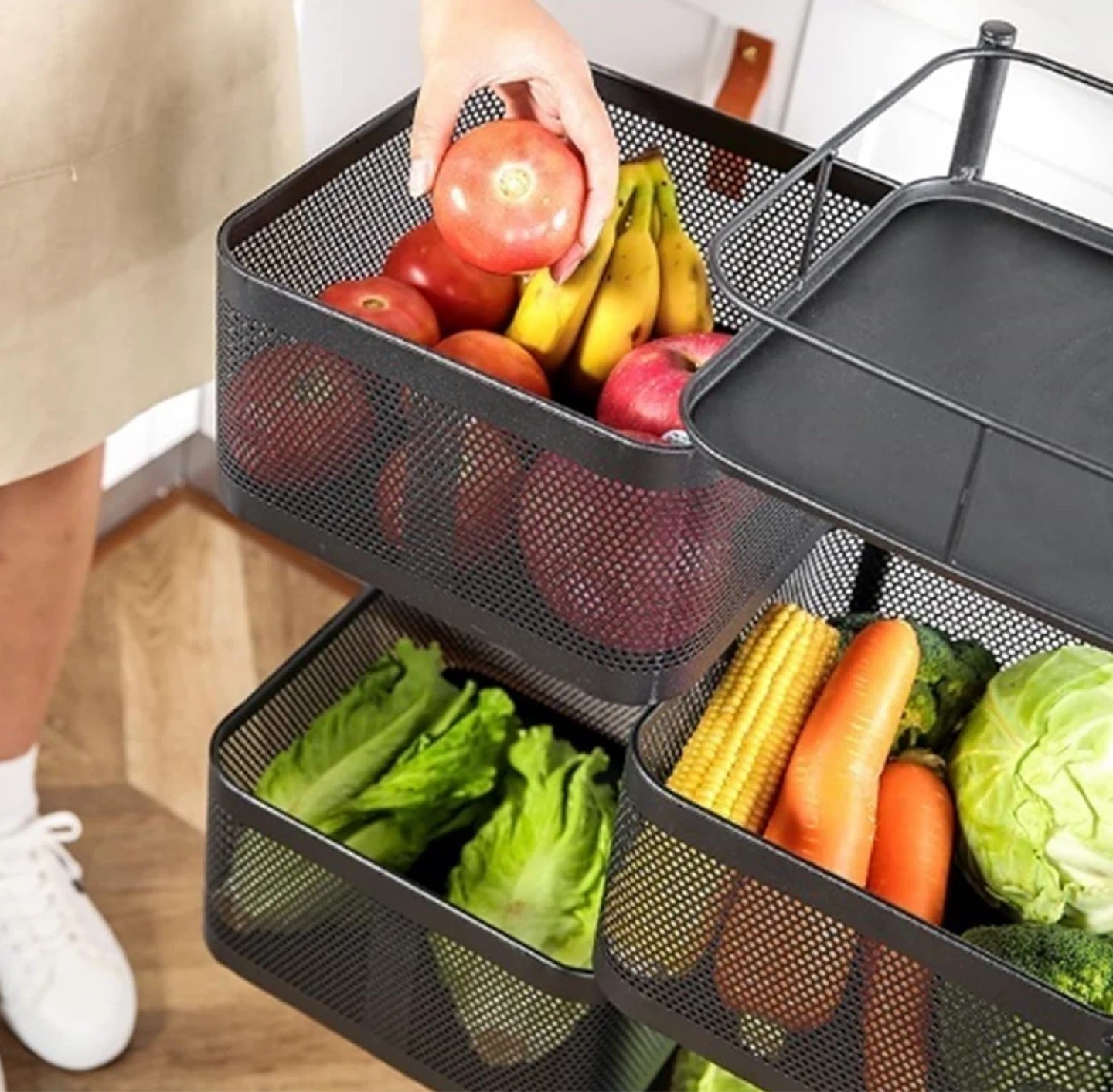 3-Tier Rotating Shelf - photo 2