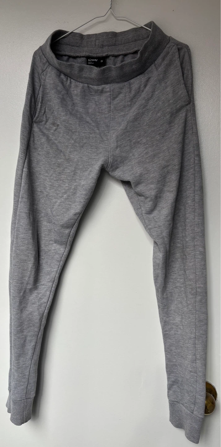 Sinsay Men's Collection Grey Sweatpants Size S