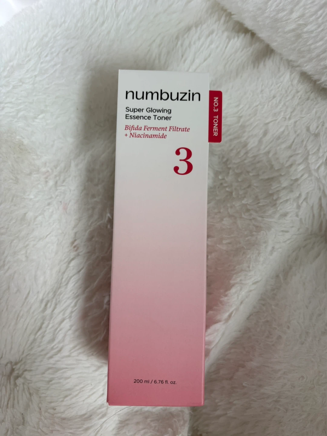 BRAND NEW Numbuzin Glowing Essence Toner 200ml