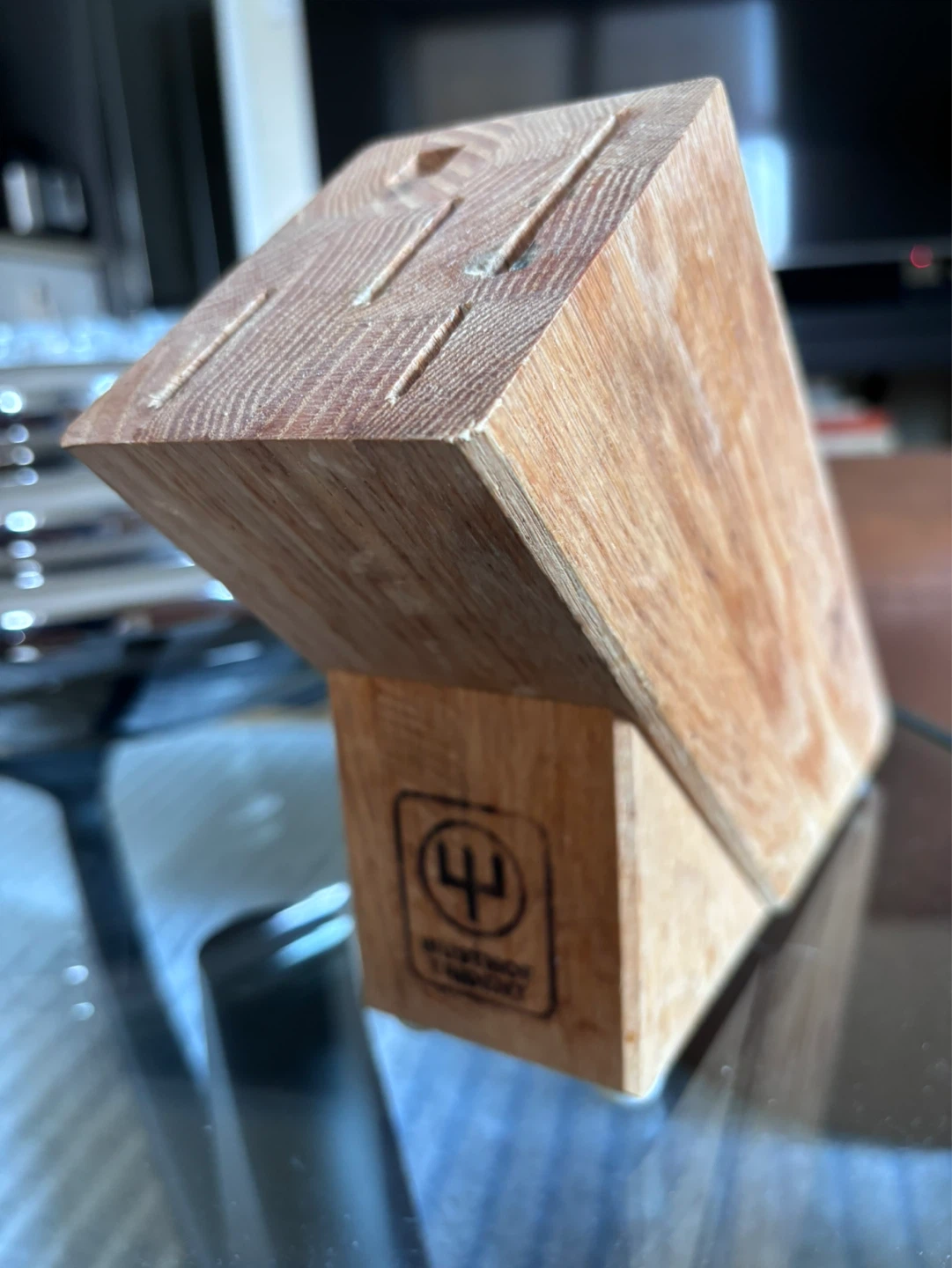 Wusthof Trident Wooden Knife Block Holder