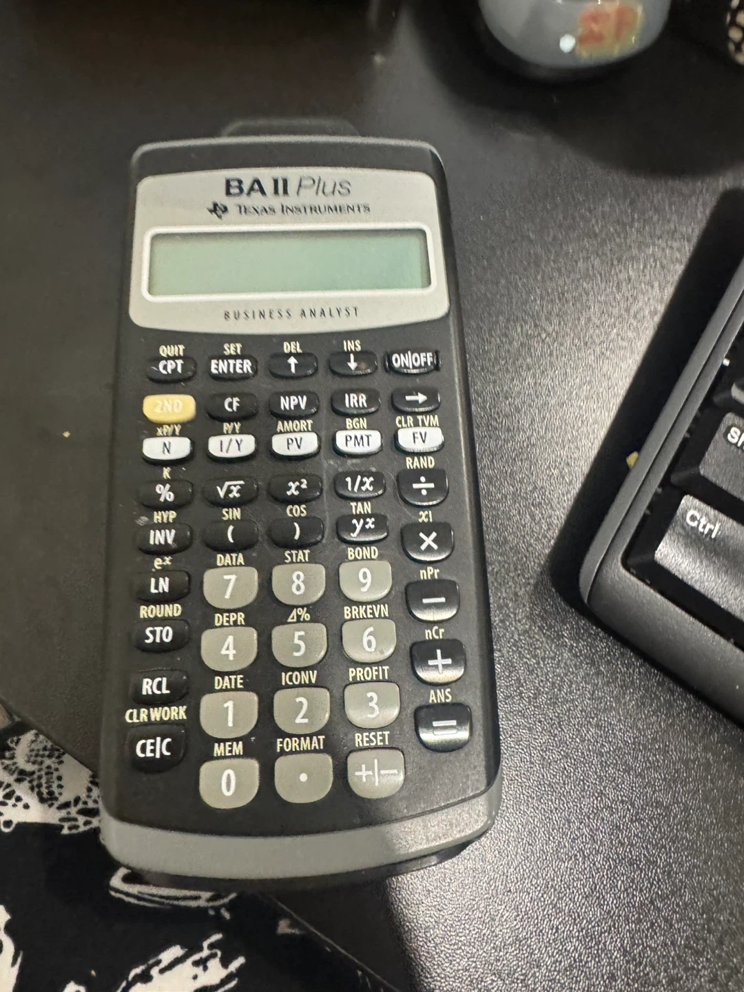 Texas Instruments BA II Plus Business Analyst Calculator
