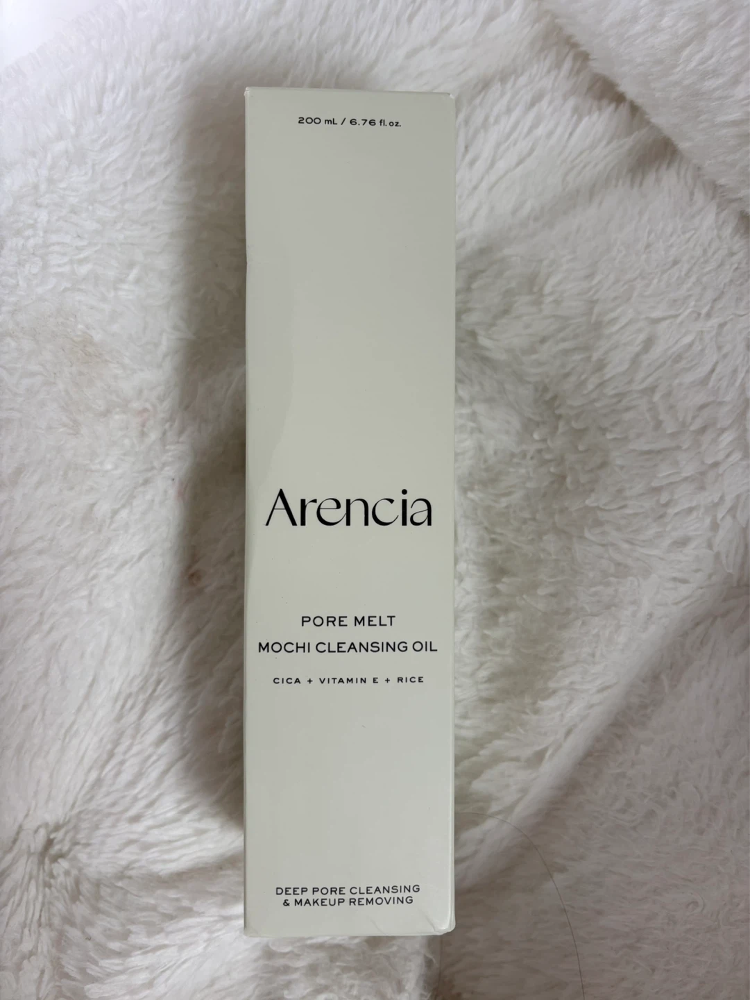 BRAND NEW Arencia  Pore Melt Mochi Cleansing Oil 200ml