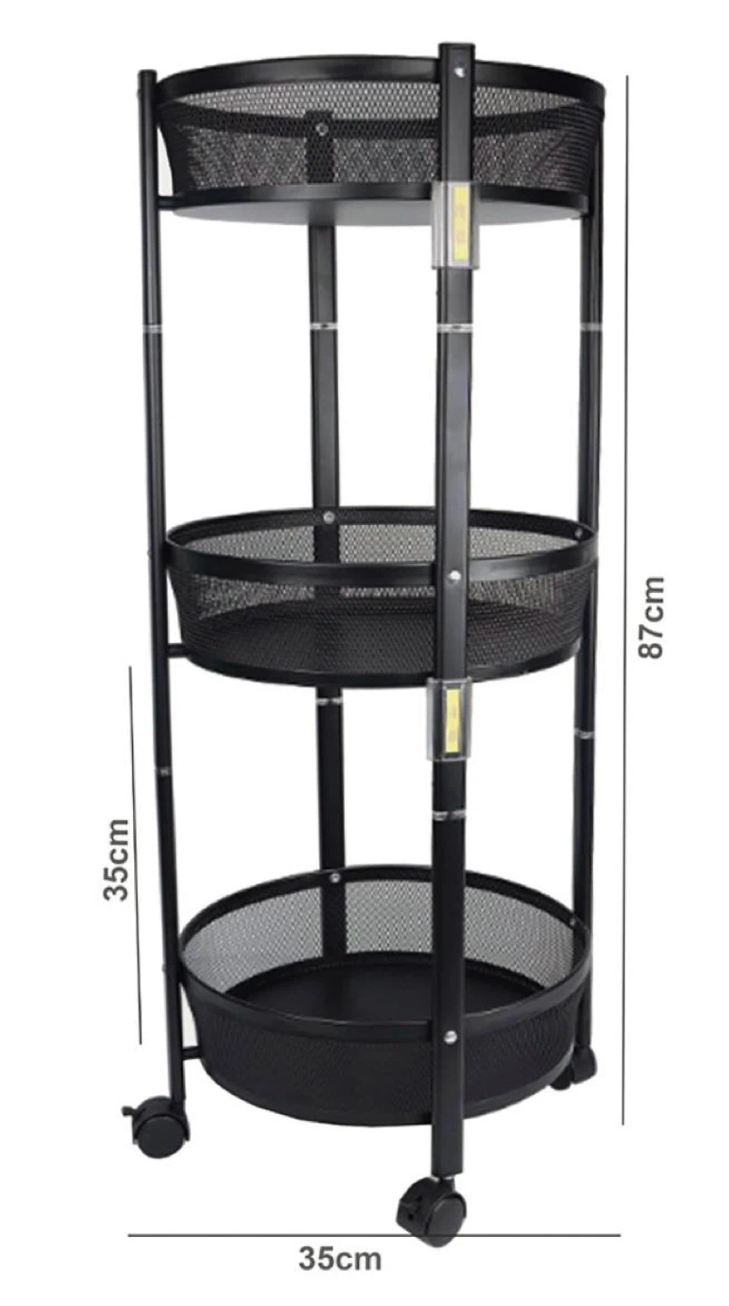 3-Tier Rolling Storage Cart - photo 3