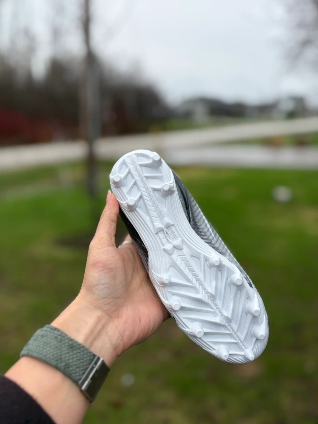 Under Armour Football Cleats Black/White - photo 5
