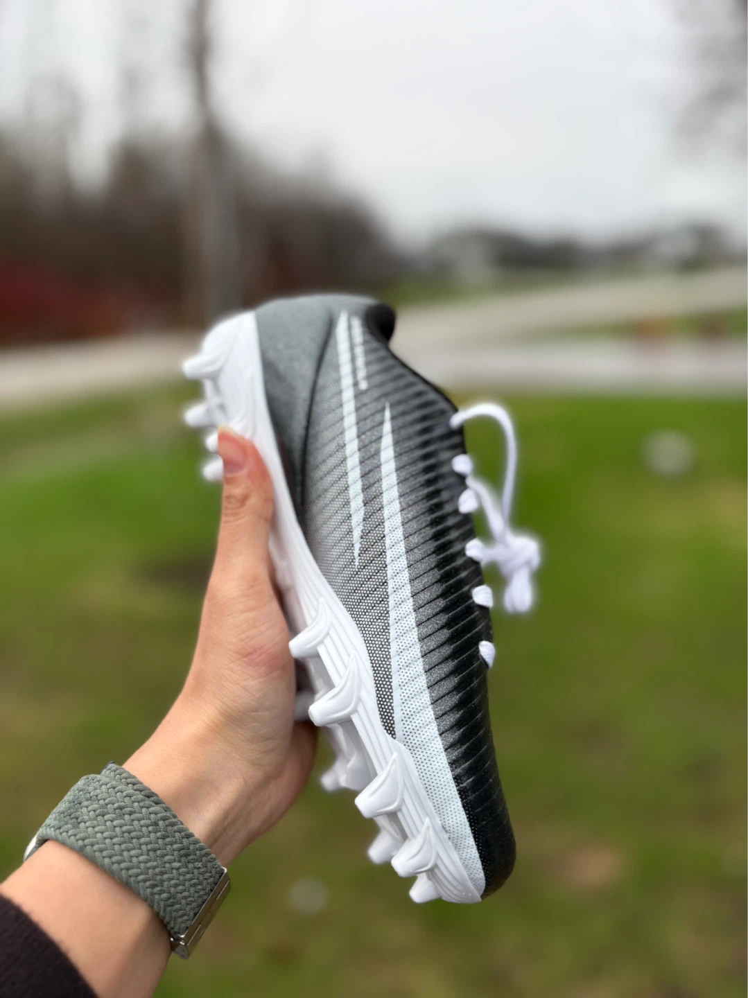 Under Armour Football Cleats Black/White - photo 4