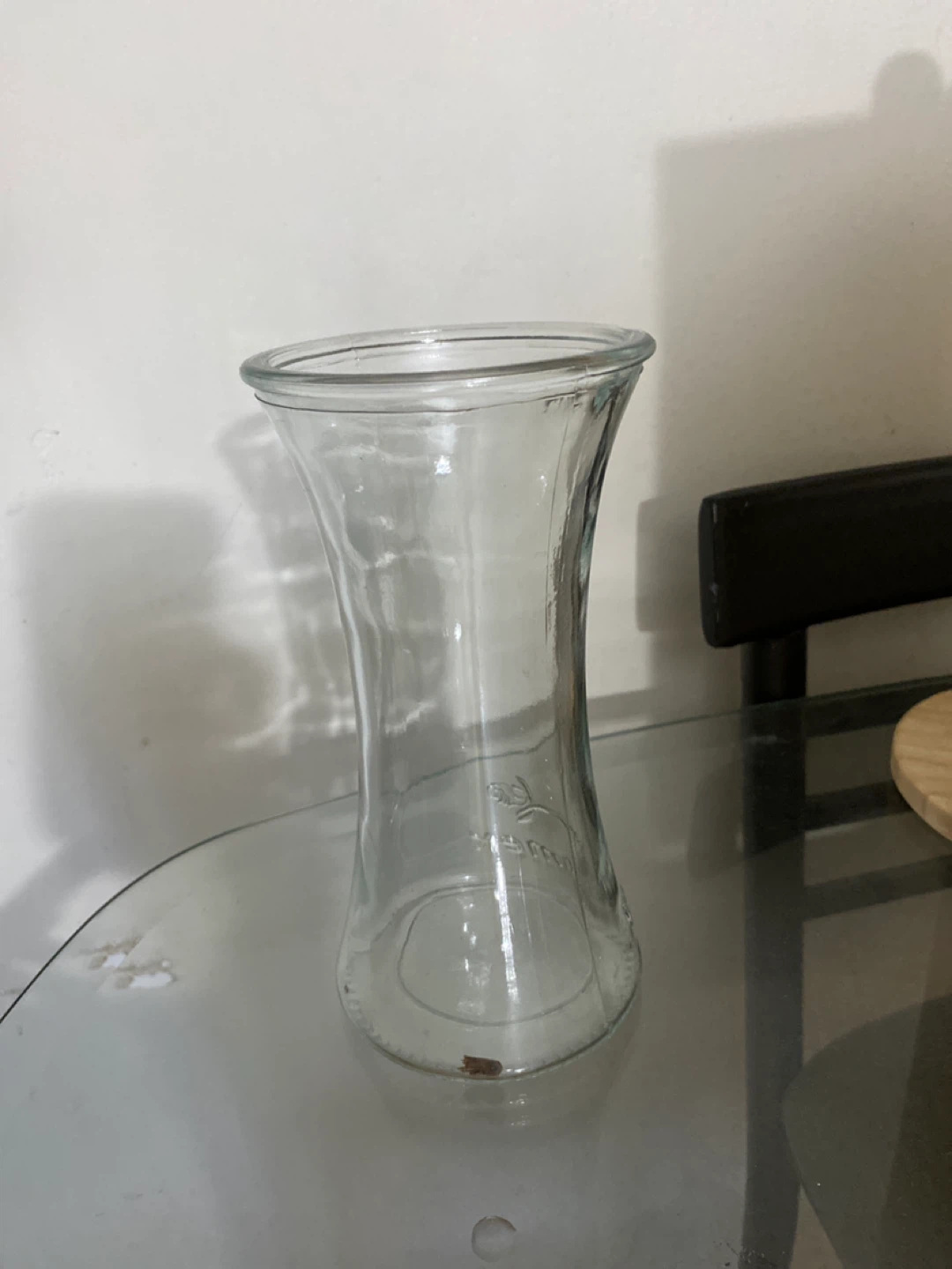 Clear Glass Vase