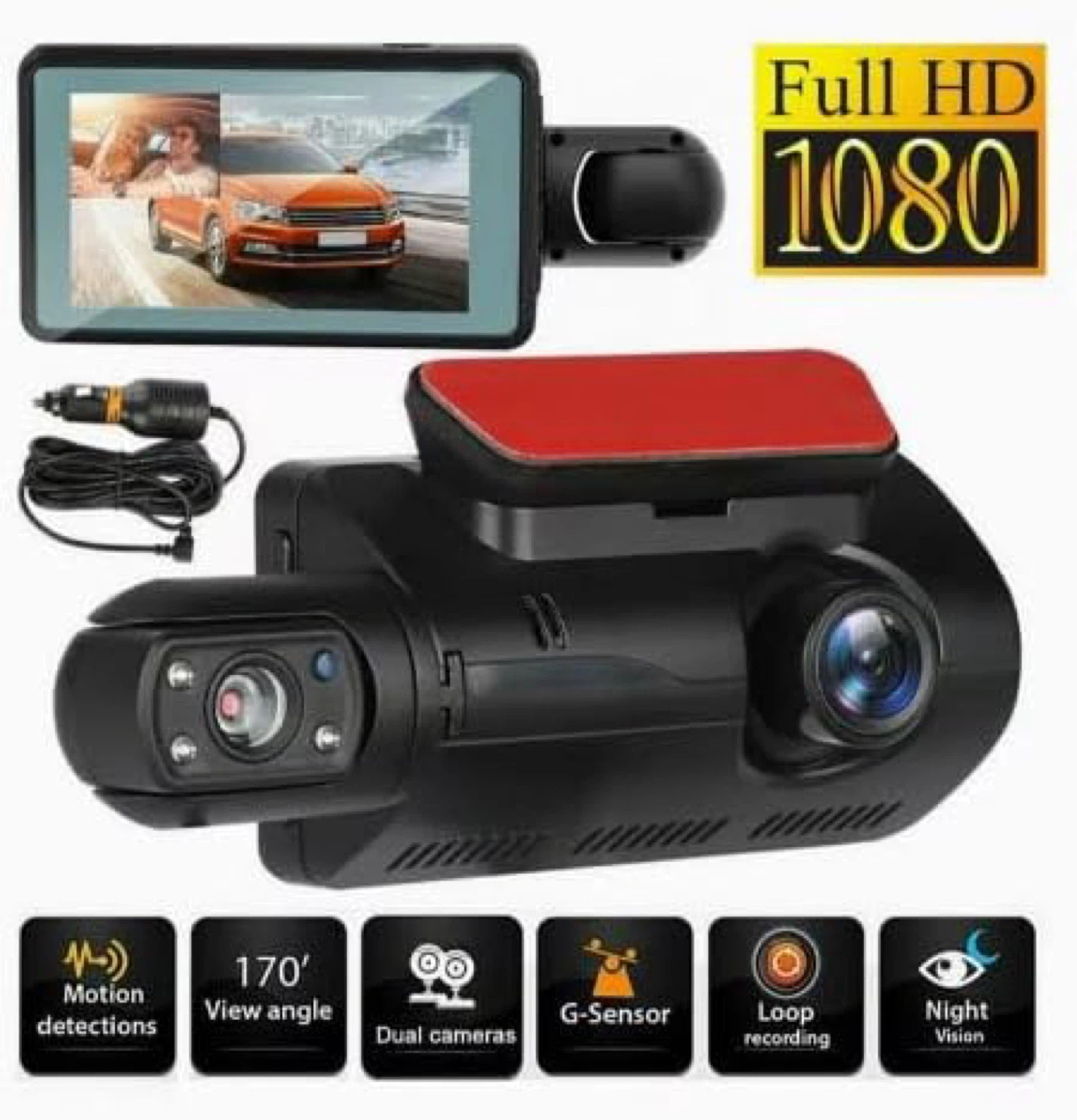 BlackBOX DVR A68 Dual Lens Dash Camera - photo 2