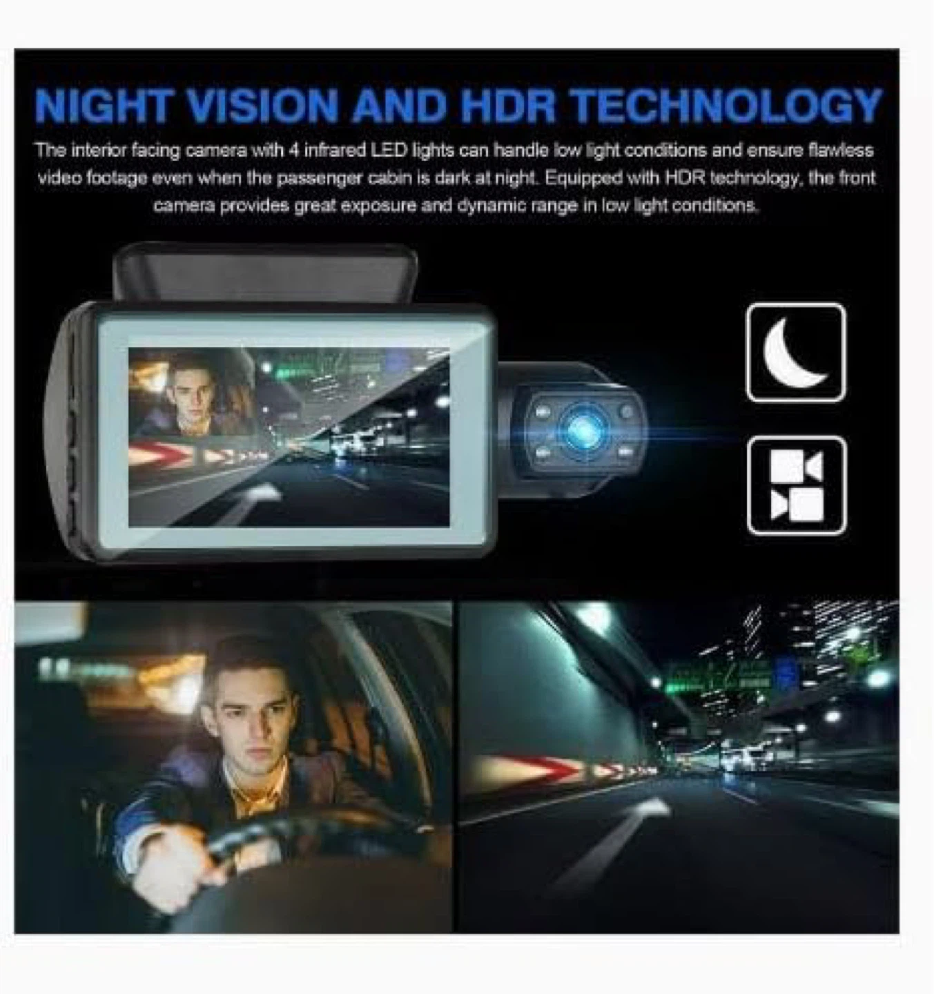 BlackBOX DVR A68 Dual Lens Dash Camera - photo 3