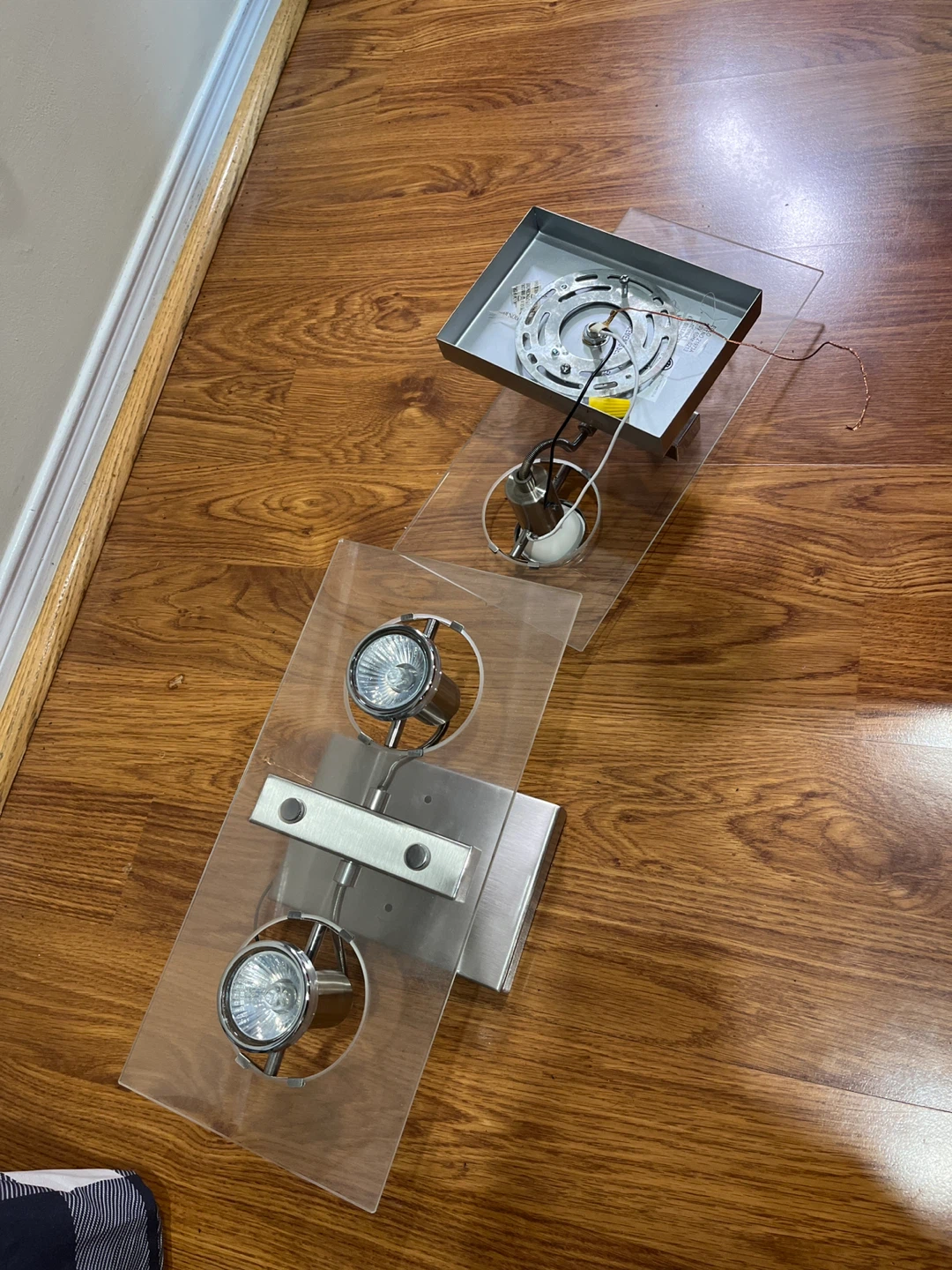2-Light Track Lighting Fixture