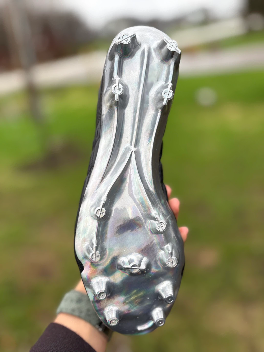 Under Armour "Clone" Black Football Cleats - photo 3
