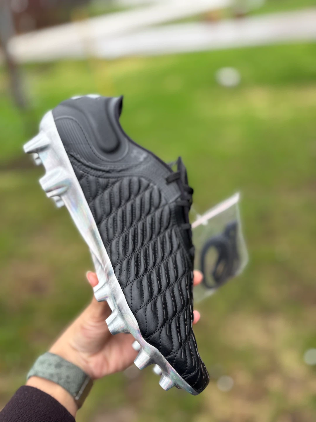 Under Armour "Clone" Black Football Cleats - photo 4
