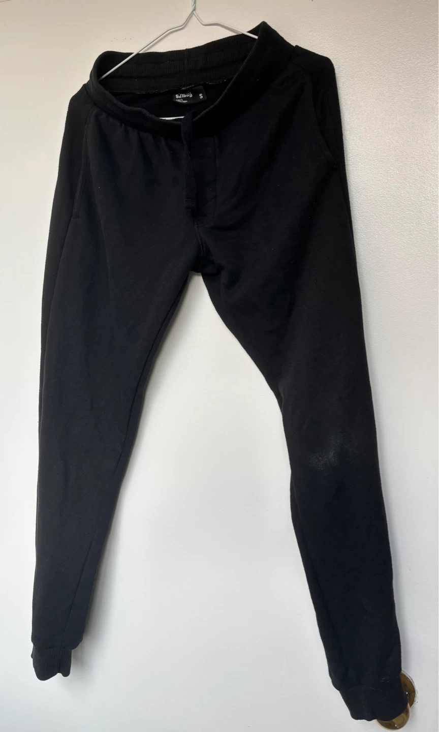 Sinsay Men's Collection Joggers - Black, Size S