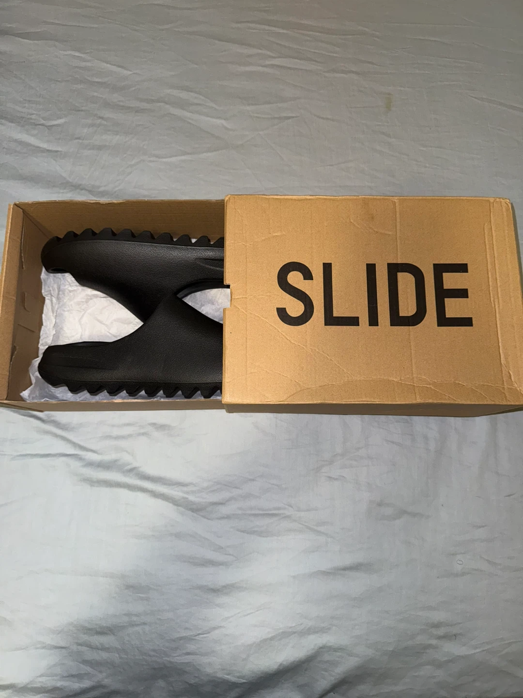 Adidas Yeezy Slide Black Size 9.5 - photo 3