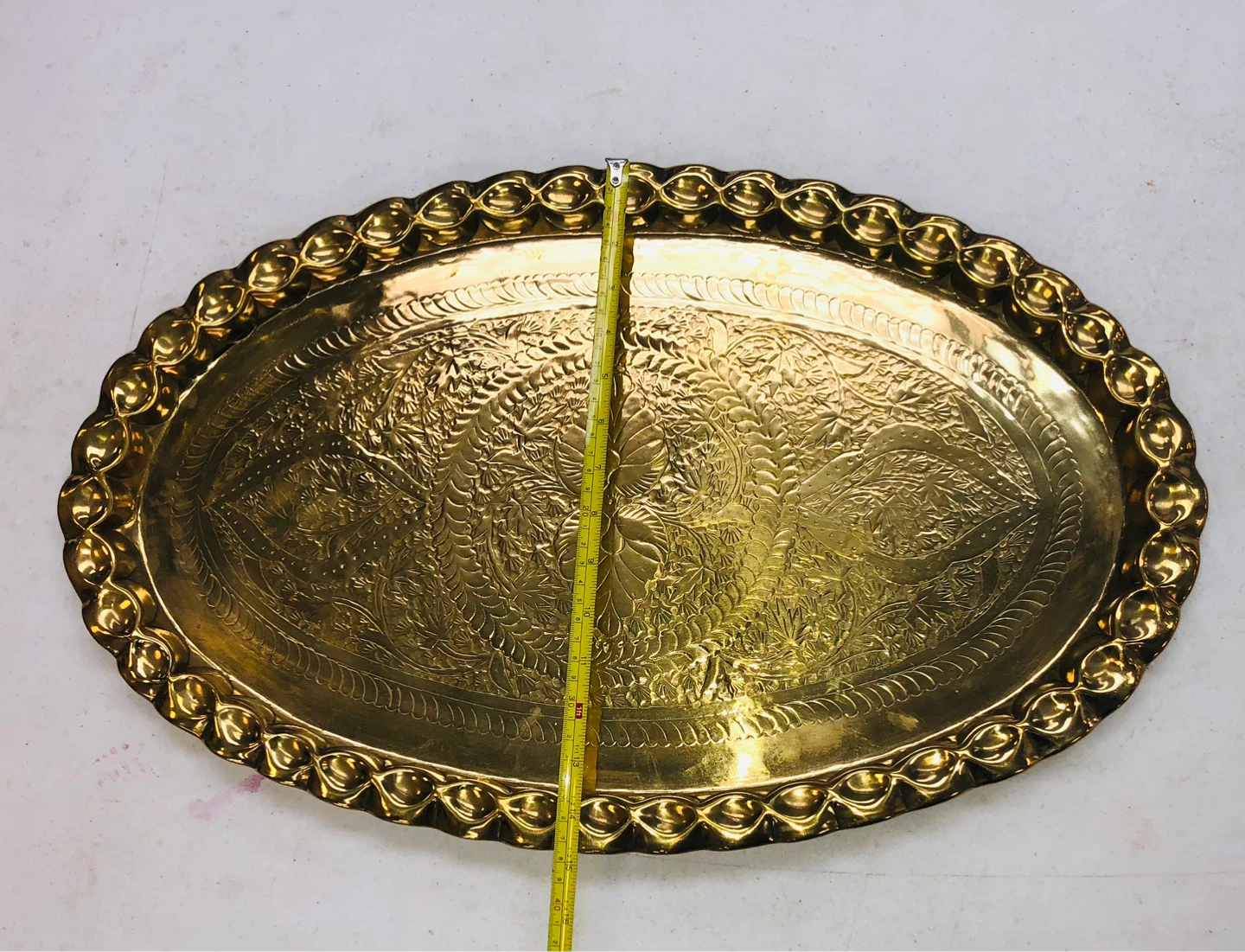 Large Brass Tray - photo 4
