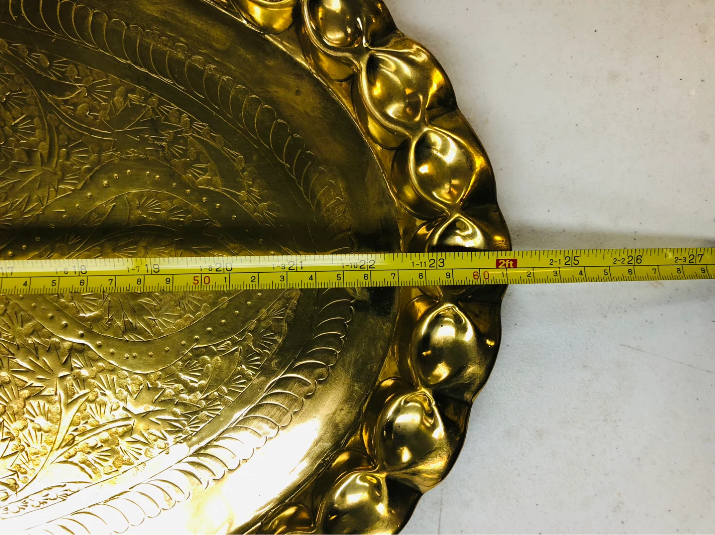 Large Brass Tray - photo 3