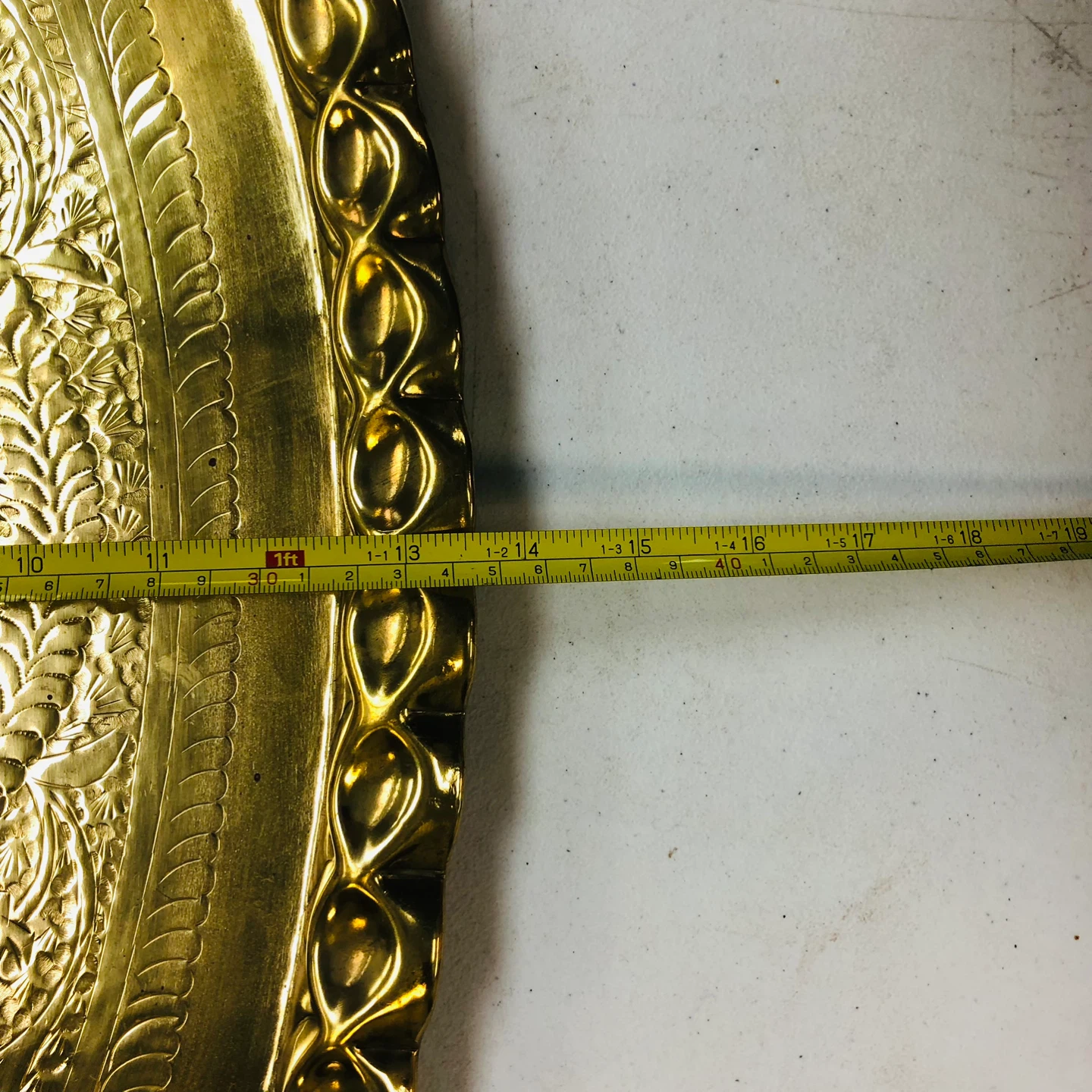 Large Brass Tray - photo 5