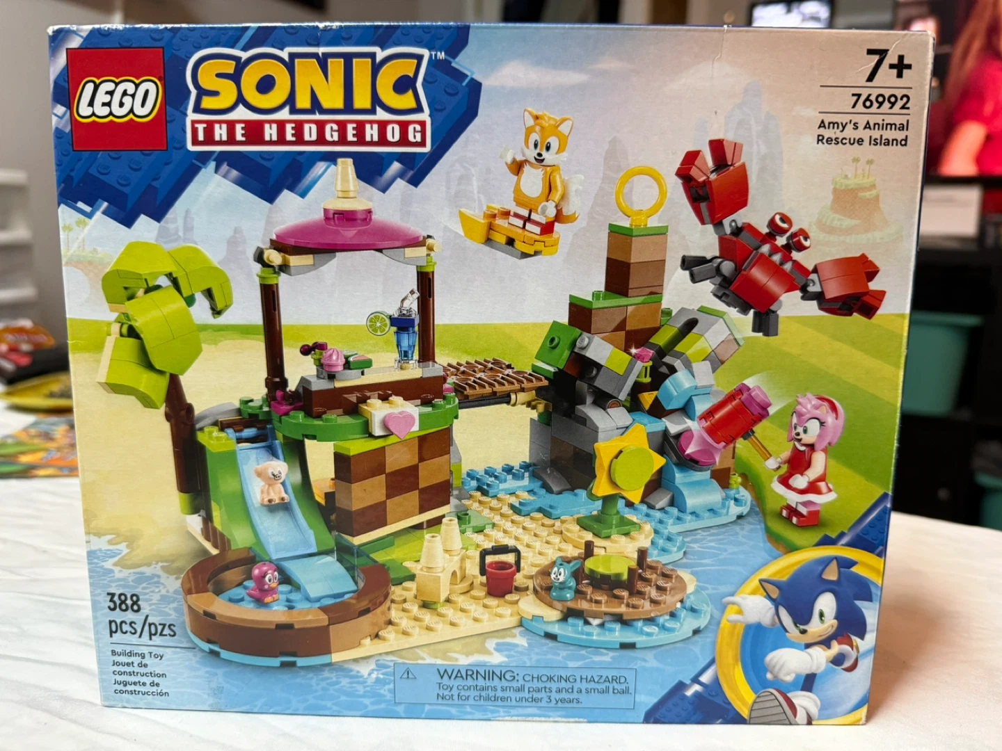 LEGO Sonic the Hedgehog Amy's Animal Rescue Island Set 76992