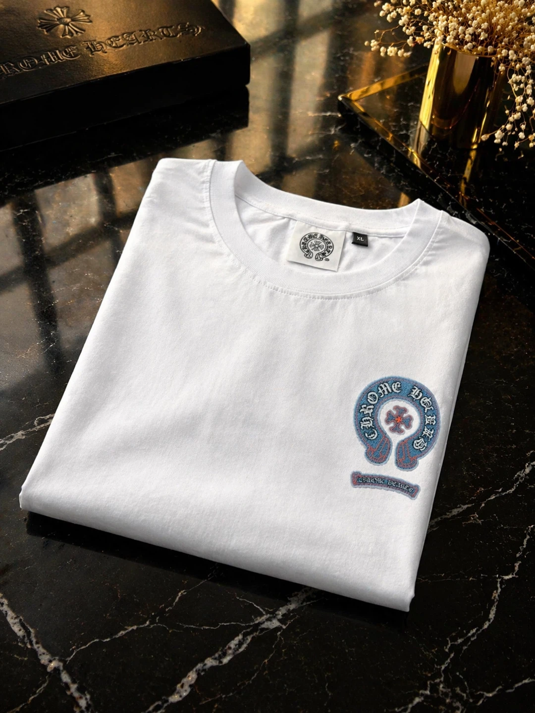 Chrome Hearts Horseshoe Logo T-Shirt - photo 5
