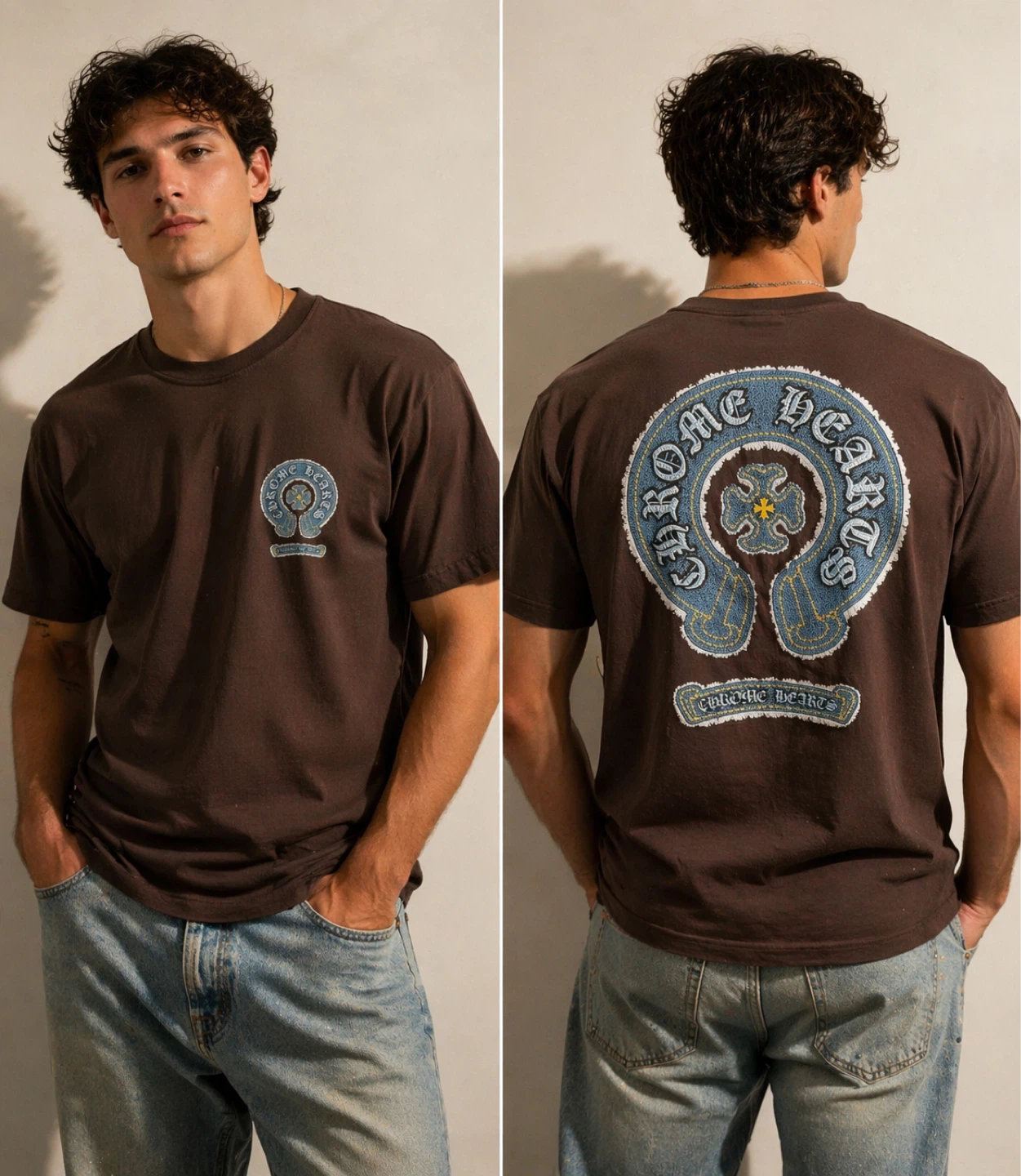 Chrome Hearts Horseshoe Logo T-Shirt - photo 2