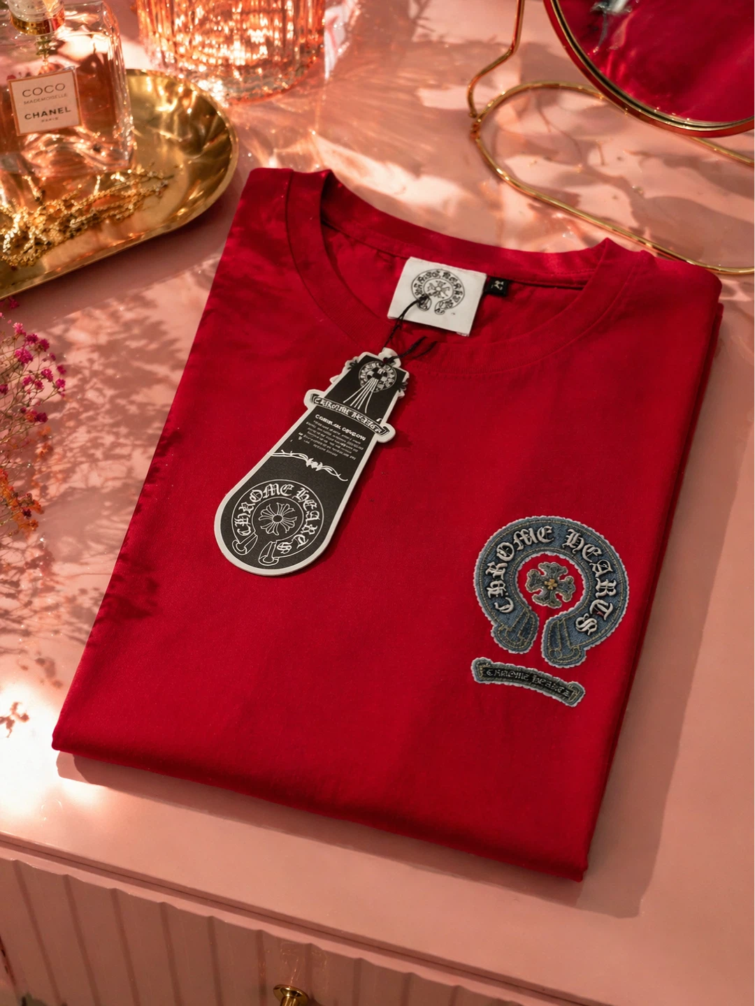 Chrome Hearts Horseshoe Logo T-Shirt - photo 4