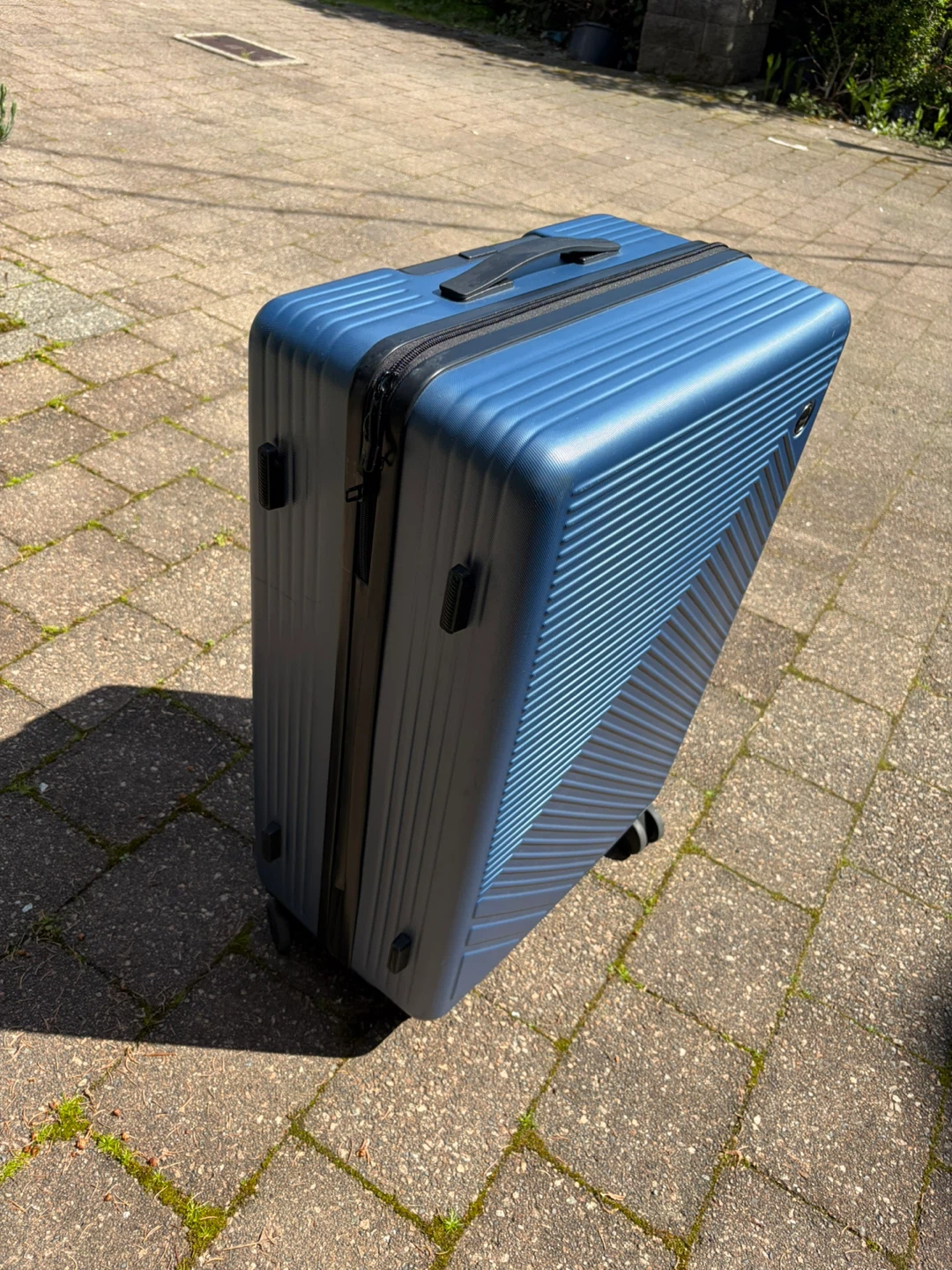 Blue Hardside Spinner Luggage