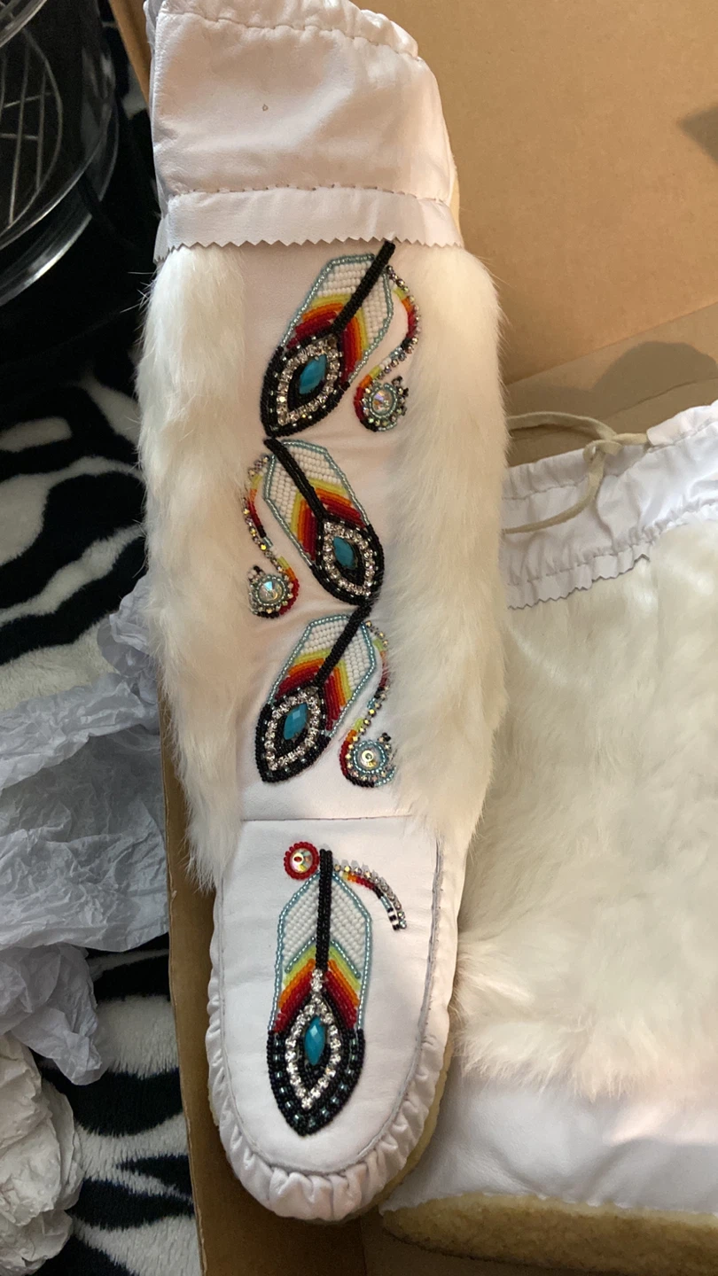 Manitobah Mukluks Storyboot Project Beaded Moccasins