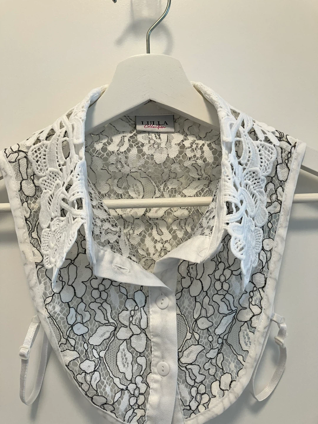 Lulla Collection White Lace Detachable Collar - photo 2